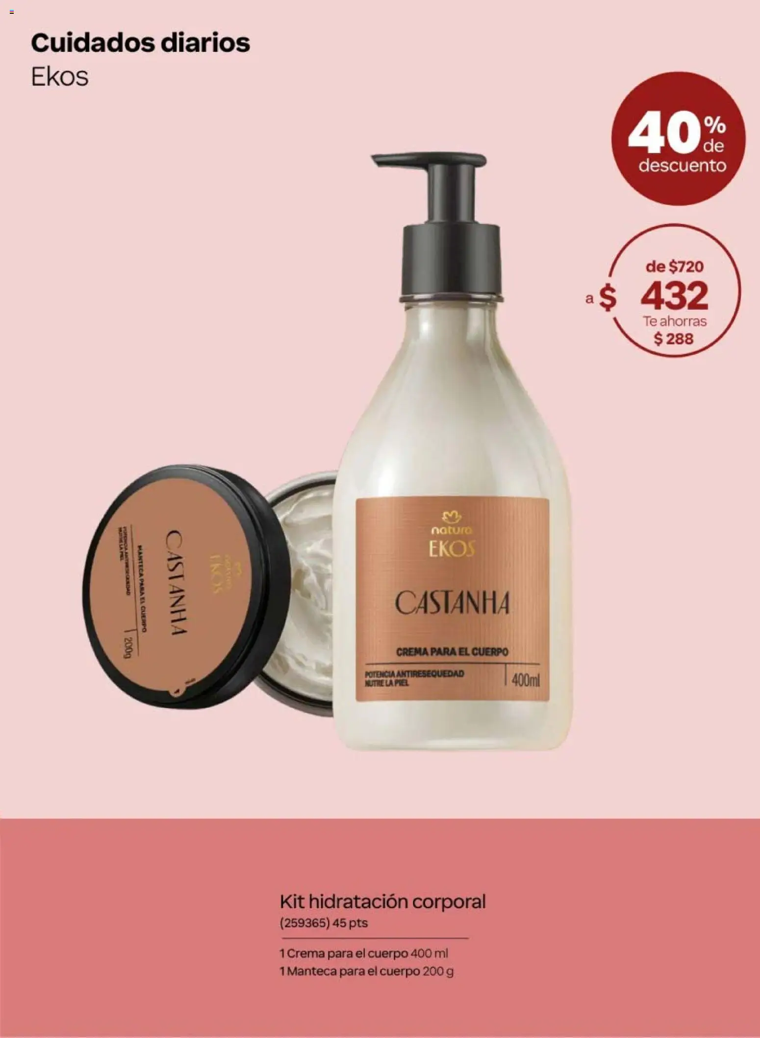 Vista previa las ofertas de la tienda Natura - Natura campaña 10 2026 desde el 19/06/2026 - Té, Crema