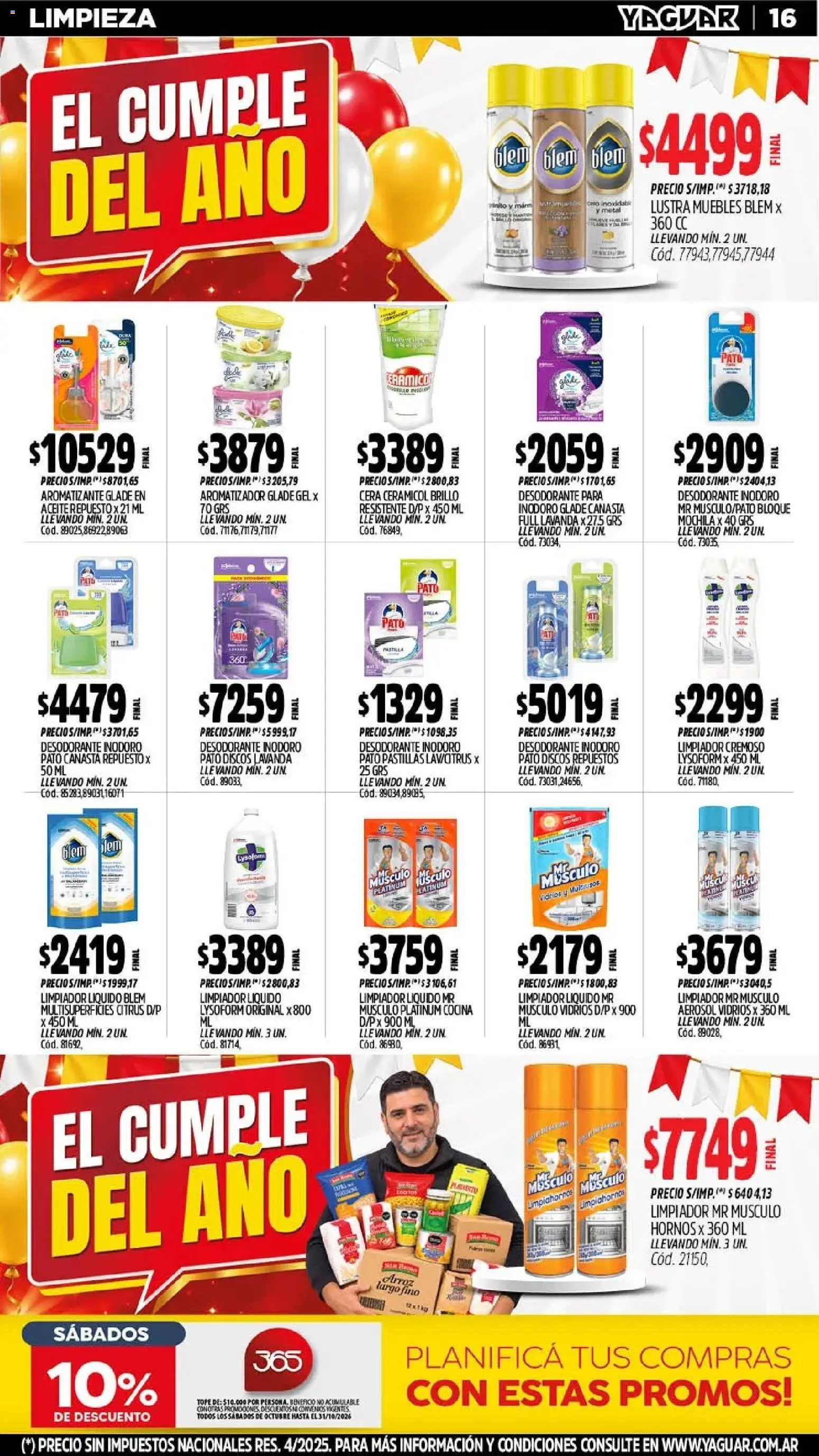 Vista previa del folleto de la tienda Yaguar válido desde el 26/10/2026 