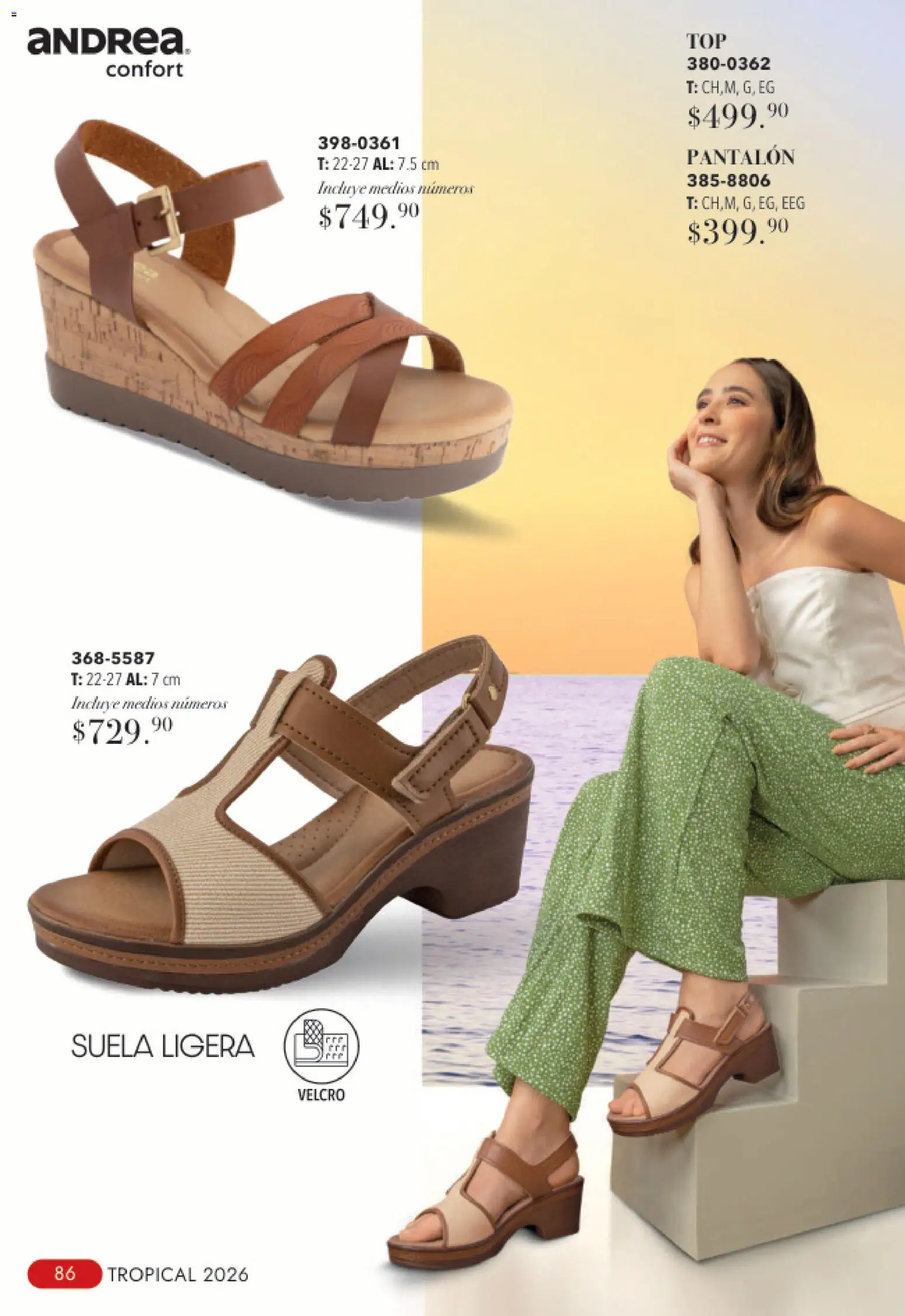 Vista previa las ofertas de la tienda Andrea - Andrea catálogo Tropical desde el 23/08/2026 