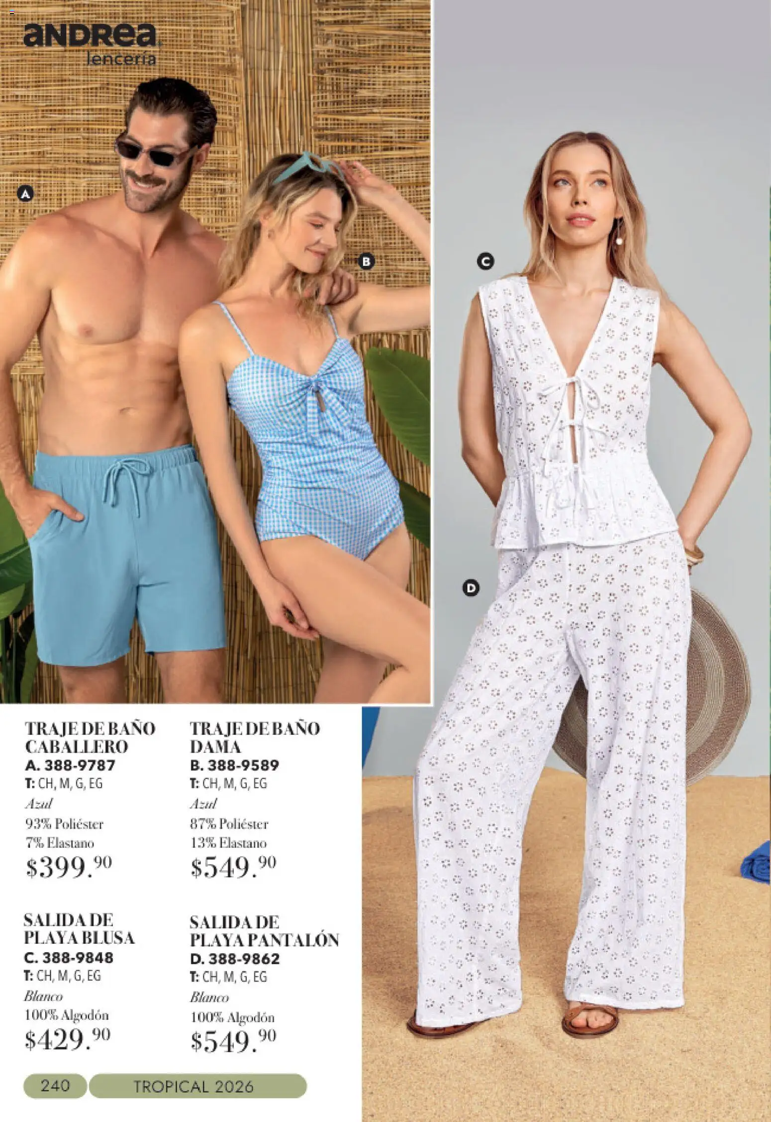Vista previa las ofertas de la tienda Andrea - Andrea catálogo Tropical desde el 23/08/2026 