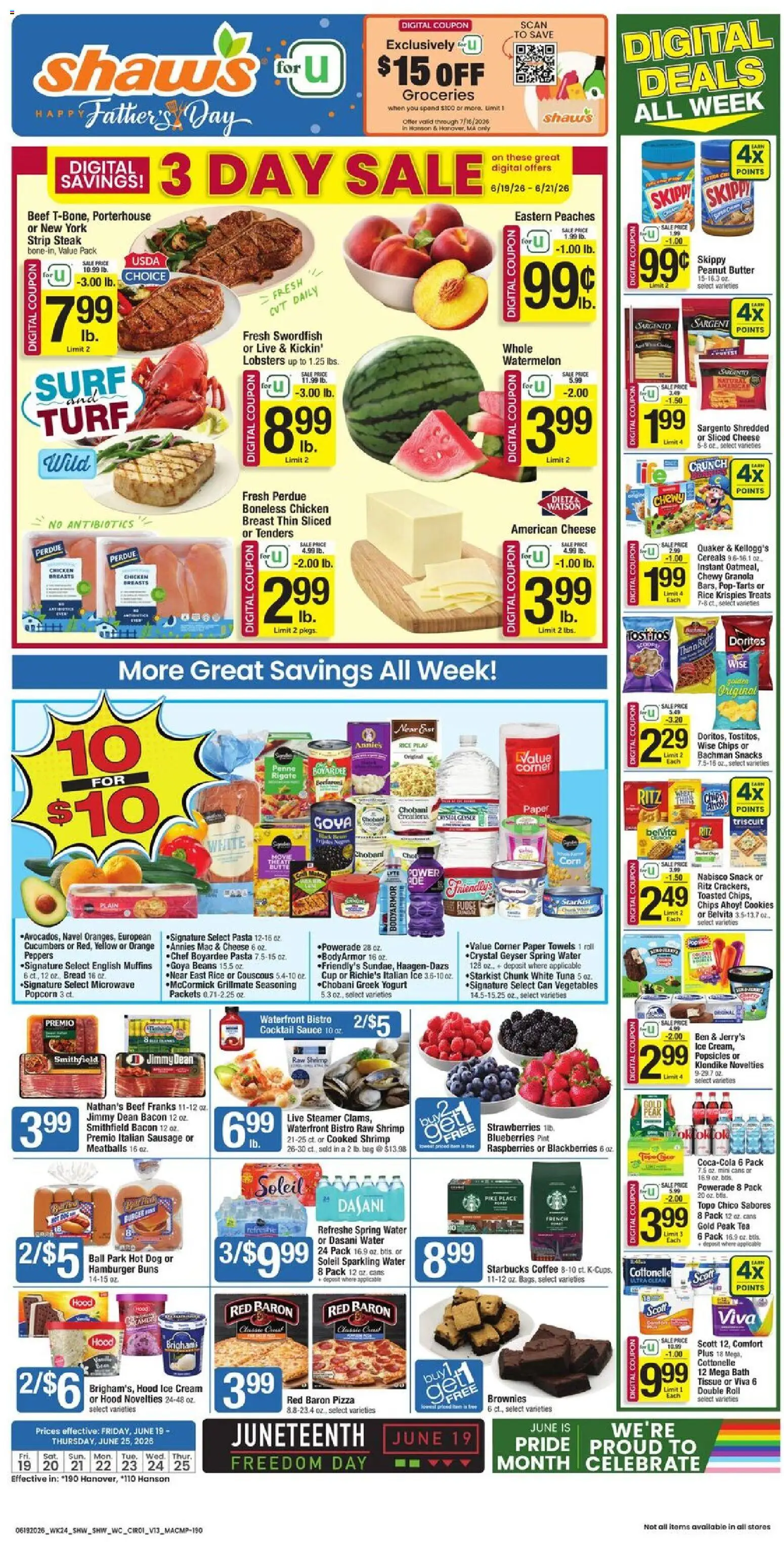Ad Preview of Shaw's Shaw's Weekly Ad from 06/19/2026