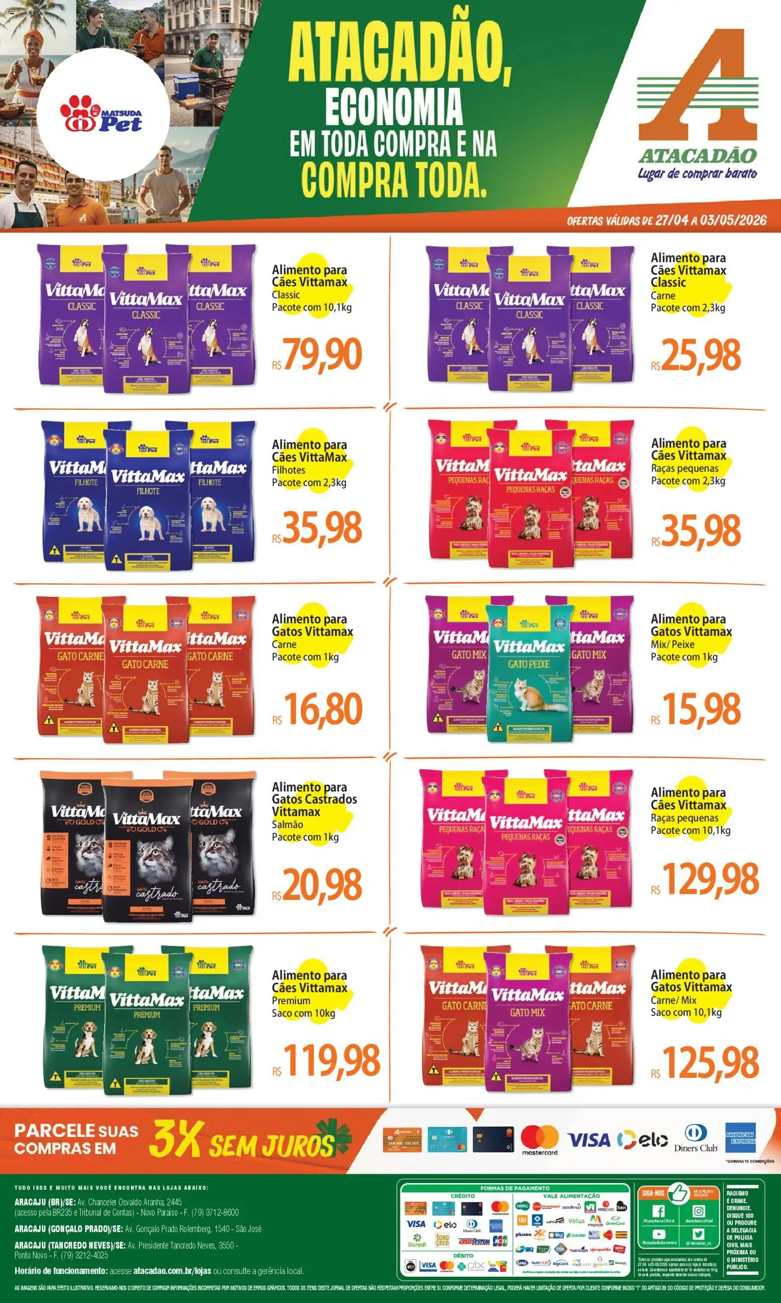 Pré-Visualização do folheto "Atacadão ofertas - SE" da loja Atacadão válido a partir de 27/04/2026