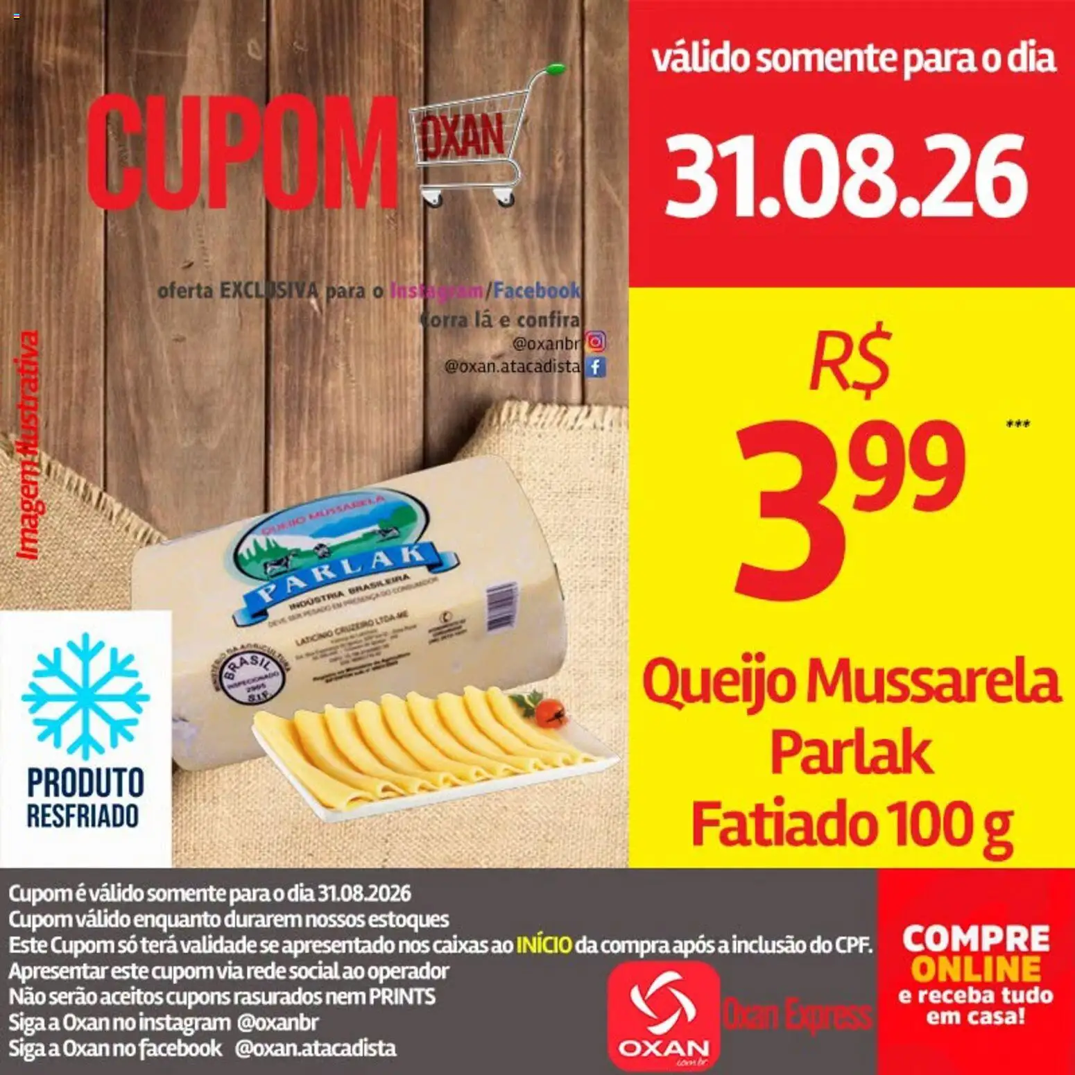 Pré-Visualização do folheto "Oxan Atacadista - Ofertas da semana" da loja Oxan Atacadista válido a partir de 31/08/2026