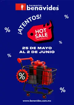 Vista previa las ofertas de la tienda Farmacia Benavides - Farmacia Benavides Hot Sale aviso desde el 05/05/2026 