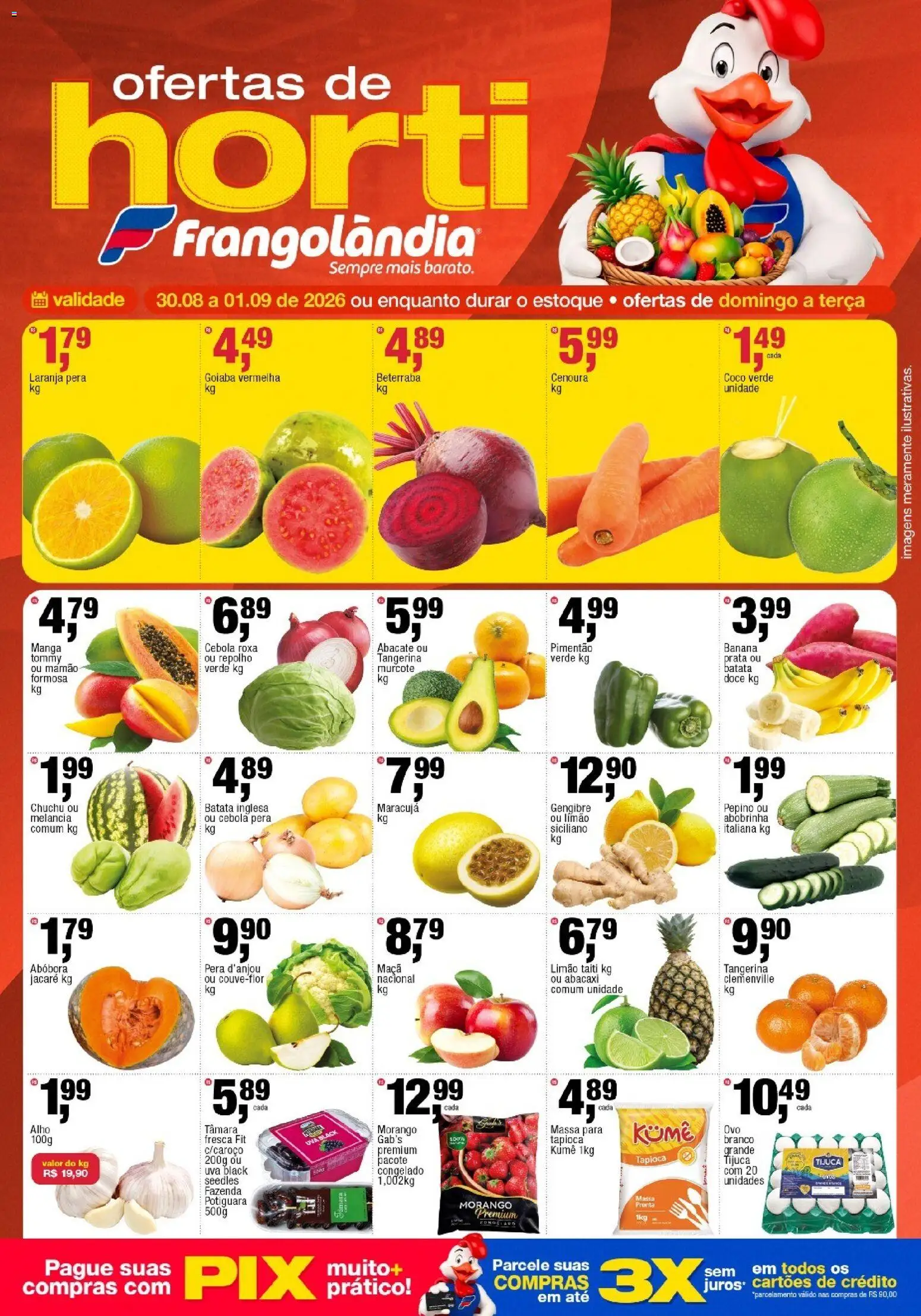 Pré-Visualização do folheto "Frangolândia - Ofertas da semana" da loja Frangolândia válido a partir de 30/08/2026