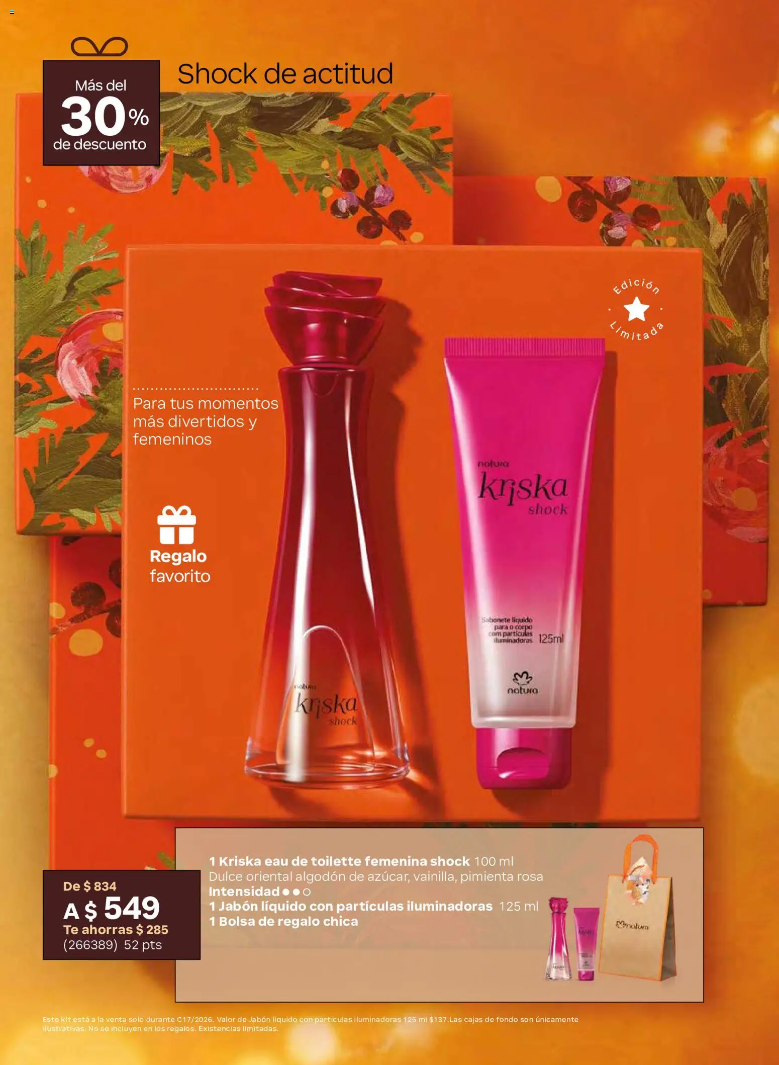 Vista previa las ofertas de la tienda Natura - Natura campaña 17 2026 desde el 07/11/2026 
