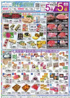 イオンの2026/07/01から2026/07/10までのチラシはここイオン - ネットスーパー7月 月イチ予約便