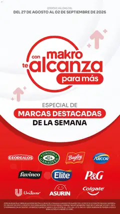 Vista previa del folleto de la tienda Makro válido desde el 27/08/2026 