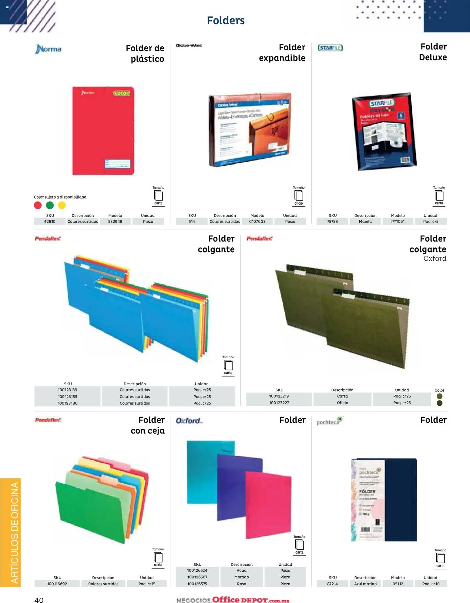 Vista previa las ofertas de la tienda Office Depot - Catálogo 2026 desde el 12/01/2026 