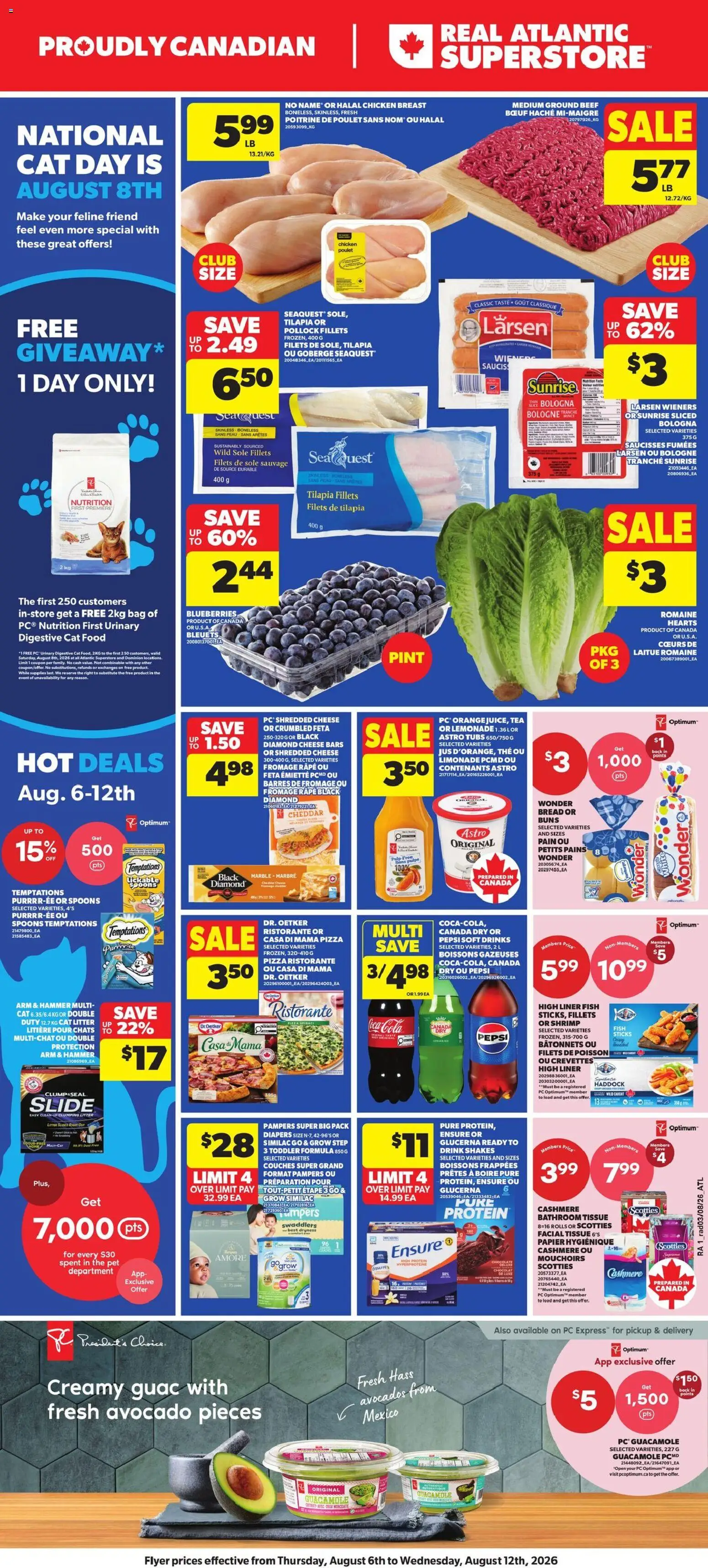 Preview of leaflet Atlantic Superstore weekly flyer / circulaire from shop Atlantic Superstore is valid from Aug 06, 2026