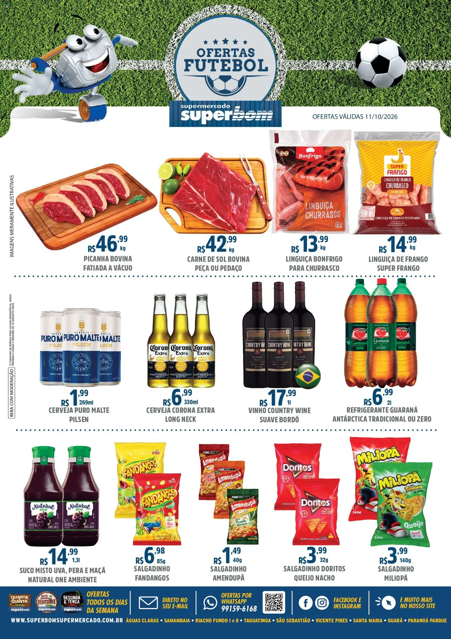 Pré-Visualização do folheto "Superbom ofertas Futebol" da loja Superbom válido a partir de 11/10/2026
