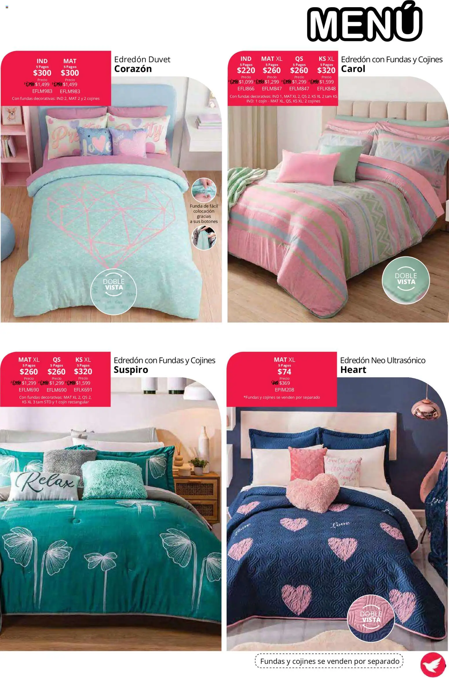Vista previa las ofertas de la tienda Colchas Concord - Colchas Concord catálogo desde el 15/10/2026 