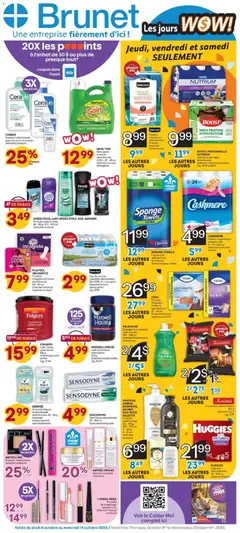 Preview of leaflet Brunet weekly flyer / circulaire from shop Brunet is valid from Oct 08, 2026