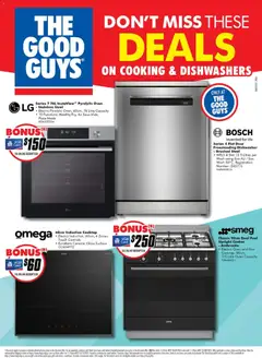 Preview of catalogue The Good Guys COOKING from shop The Good Guys valid 30/07/2026