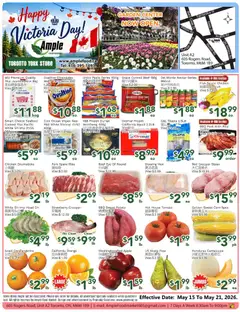 Preview of leaflet Ample Food Market weekly flyer Toronto York from shop Ample Food Market is valid from May 15, 2026