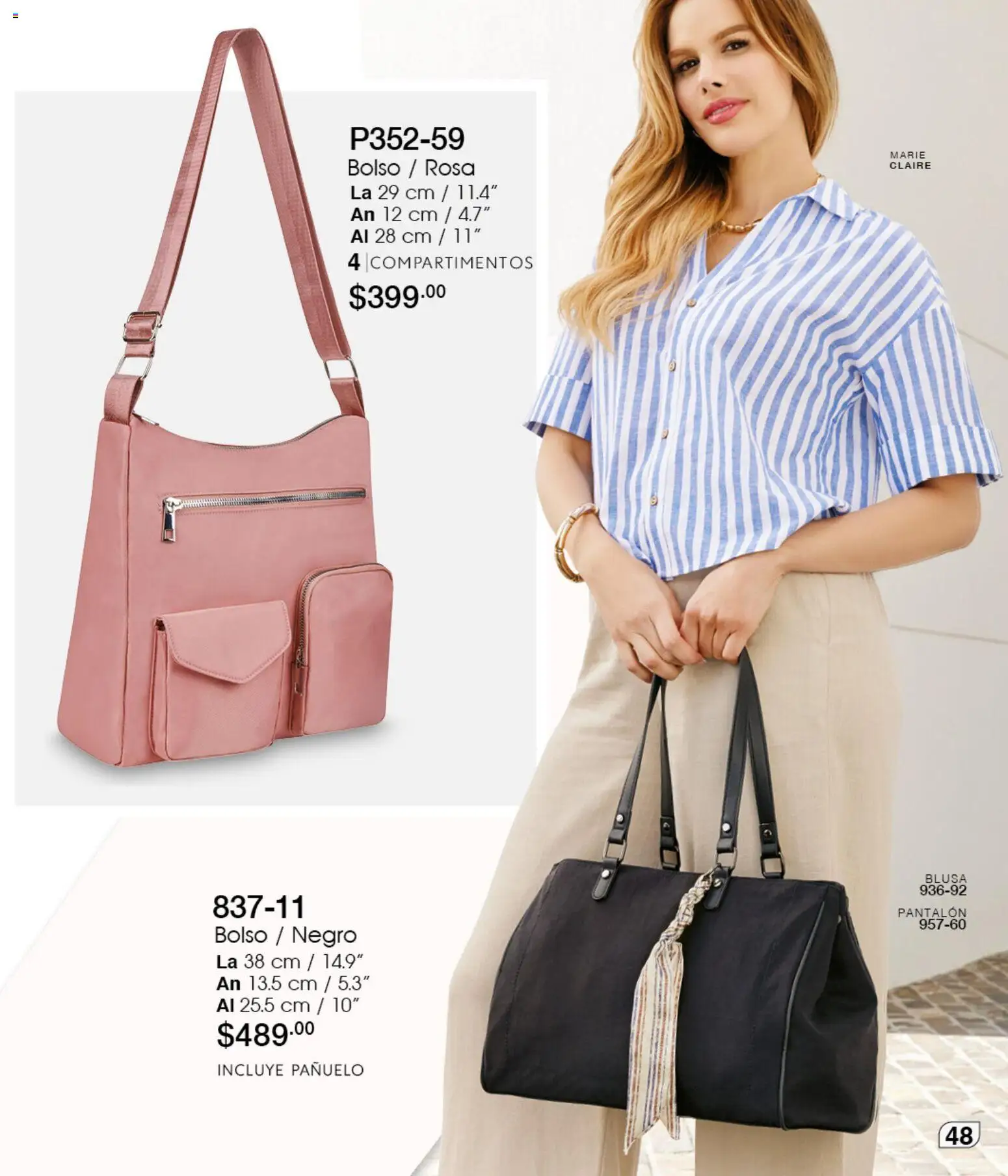 Vista previa las ofertas de la tienda Cklass - Cklass catálogo Verano Handbags desde el 05/03/2026 - Bolso, Blusa, Pañuelo