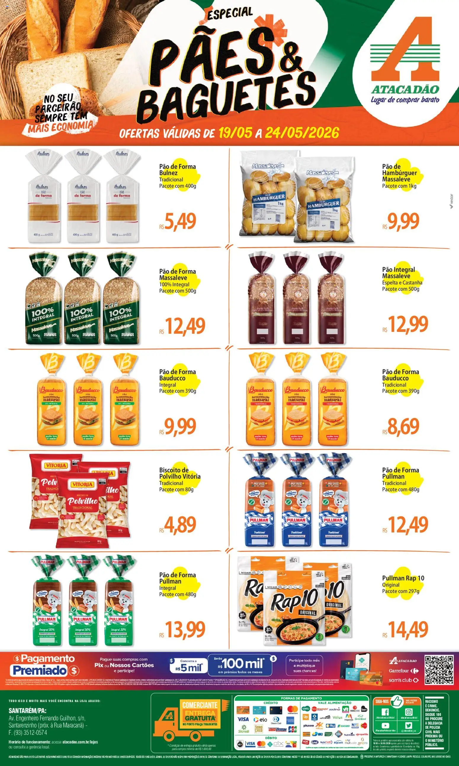 Pré-Visualização do folheto "Atacadão ofertas - PA" da loja Atacadão válido a partir de 19/05/2026