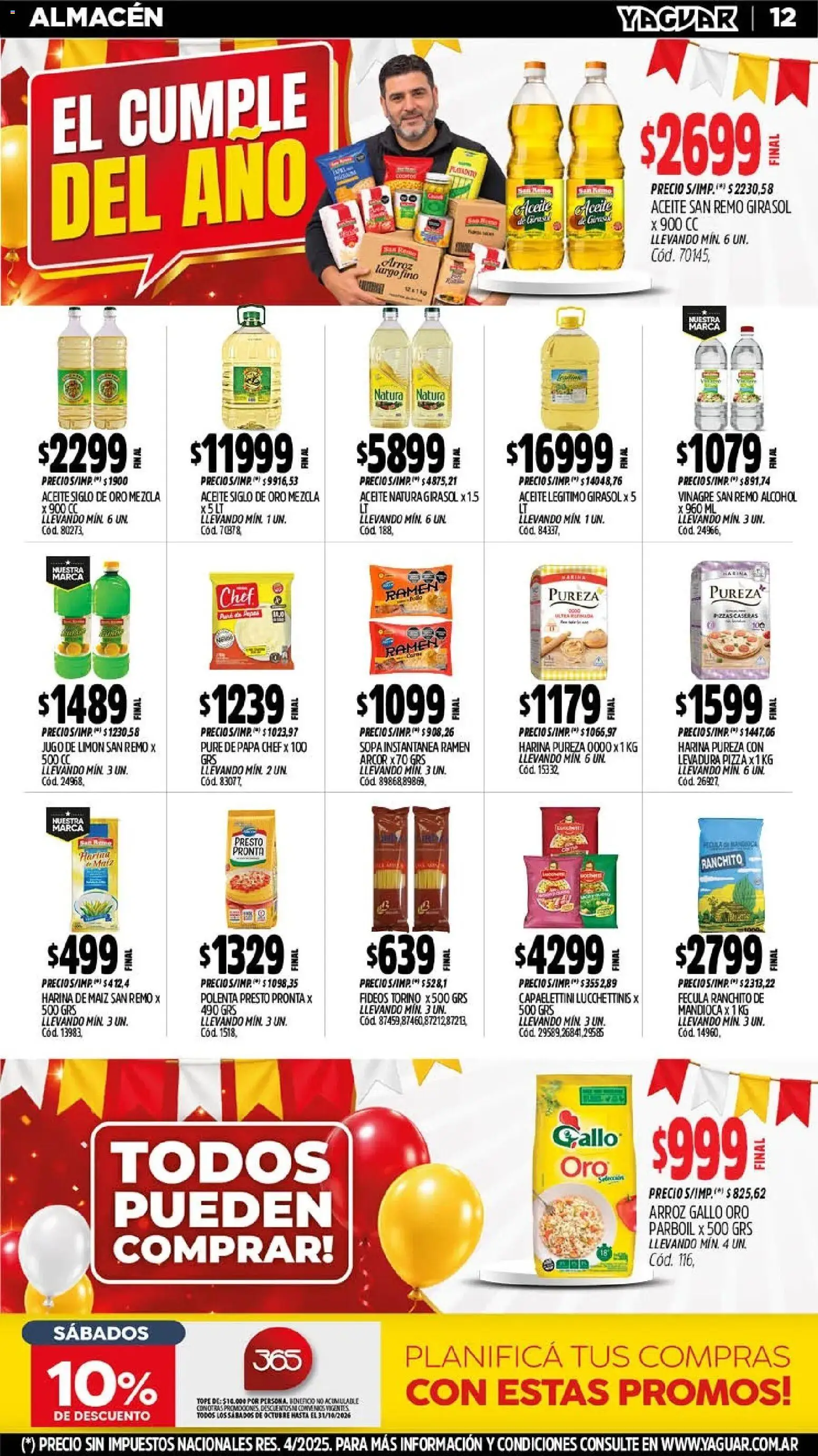 Vista previa del folleto de la tienda Yaguar válido desde el 12/10/2026 