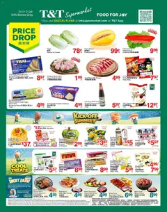 Preview of leaflet T&T Supermarket weekly flyer / circulaire from shop T&T Supermarket is valid from Jul 17, 2026