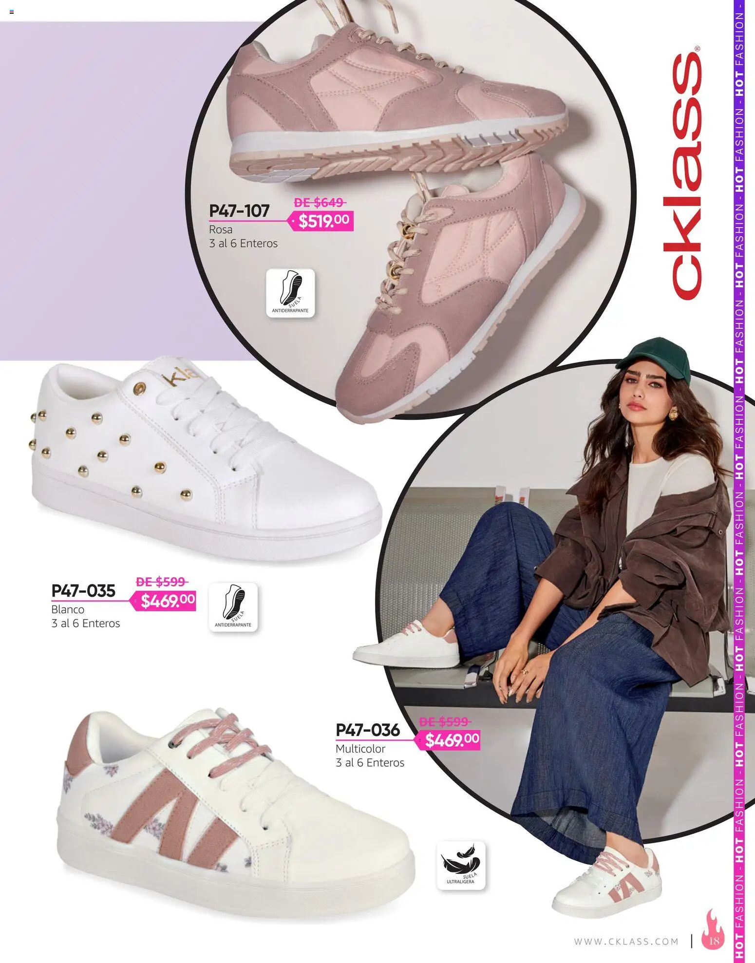 Vista previa las ofertas de la tienda Cklass - Cklass catálogo Hot Fashion Calzado desde el 03/08/2026 