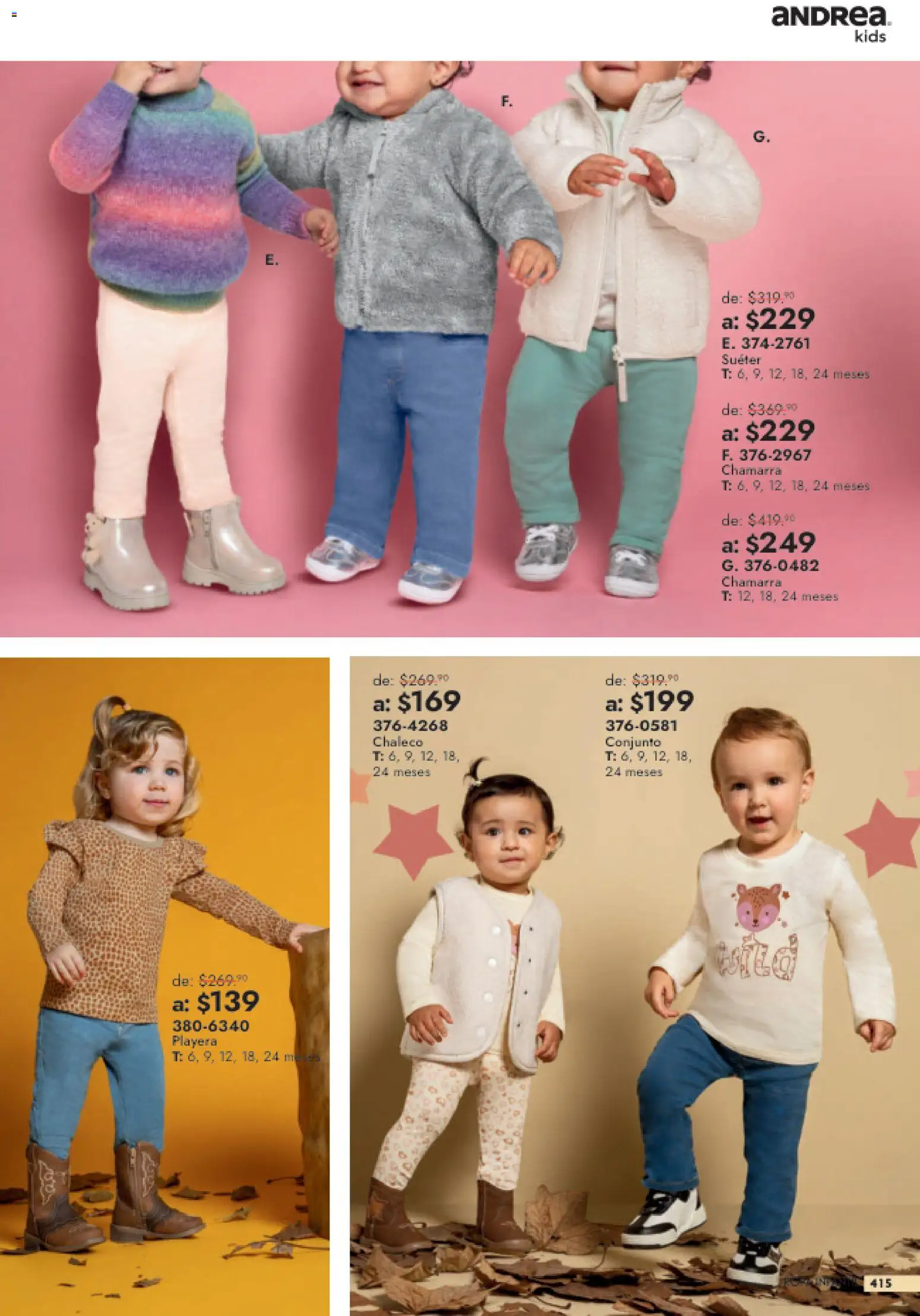 Vista previa las ofertas de la tienda Andrea - Andrea catálogo Outlet desde el 26/07/2026 