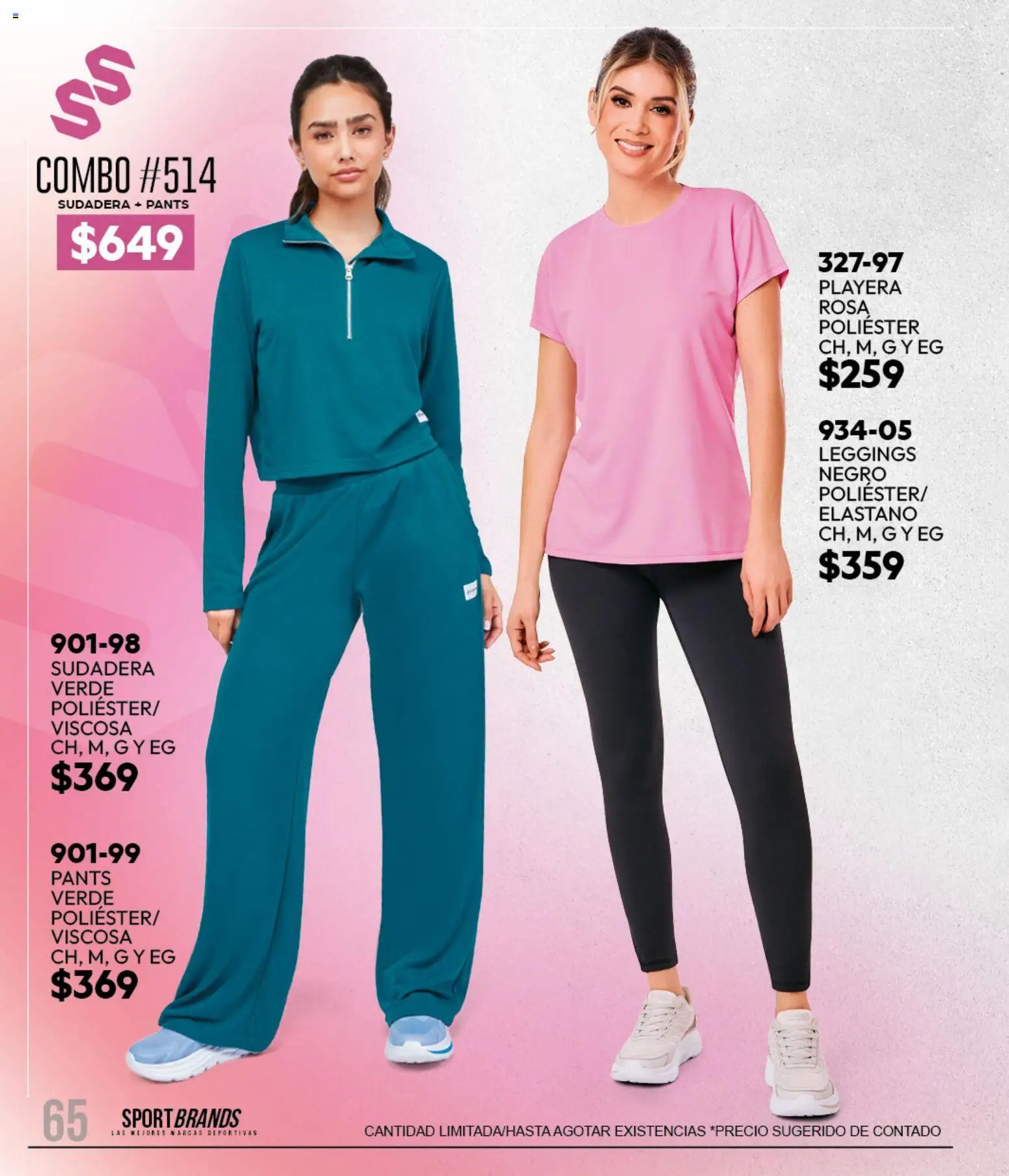 Vista previa las ofertas de la tienda Cklass - Cklass catálogo Sportbrands Dama Invierno desde el 11/09/2026 