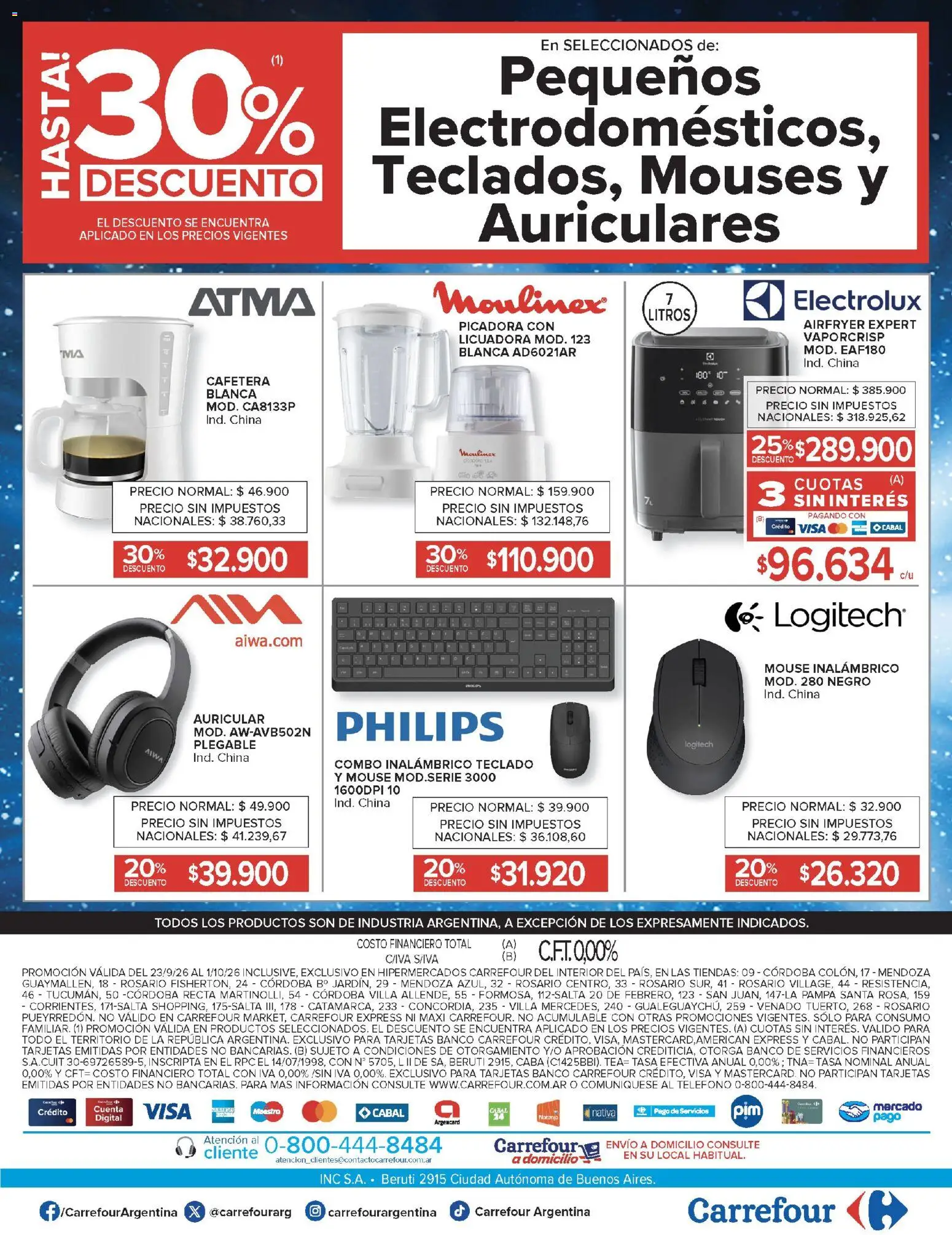 Vista previa del folleto de la tienda Carrefour válido desde el 23/09/2026 