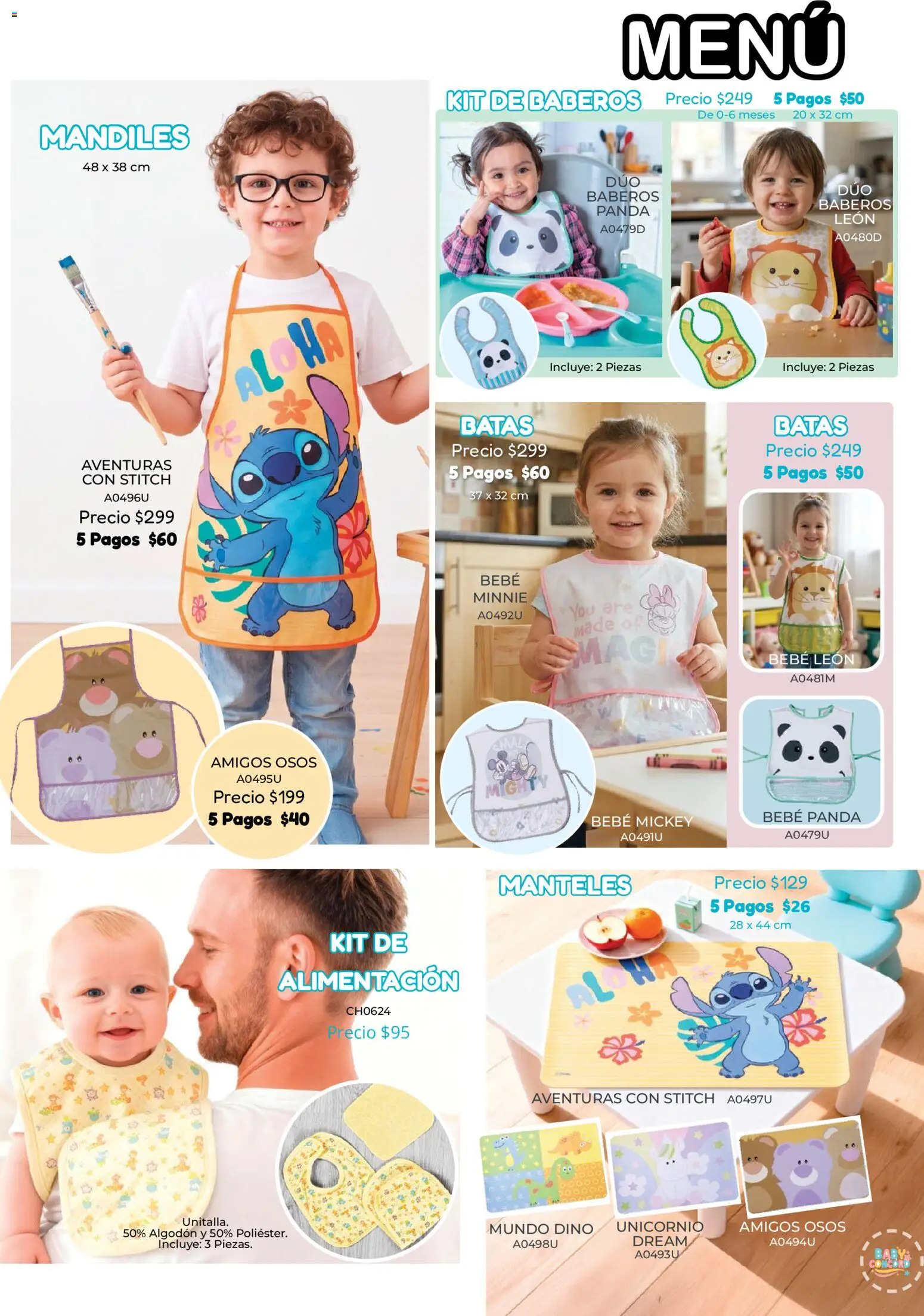 Vista previa las ofertas de la tienda Colchas Concord - Colchas Concord catálogo Colección Bebé Disney desde el 15/10/2026 