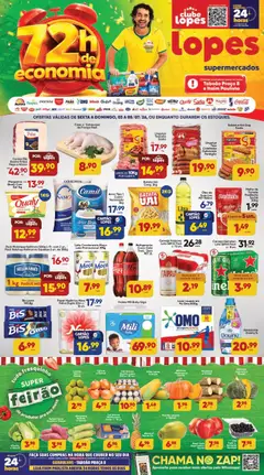 Pré-Visualização do folheto "Lopes Supermercados - Ofertas da semana" da loja Lopes Supermercados válido a partir de 03/07/2026
