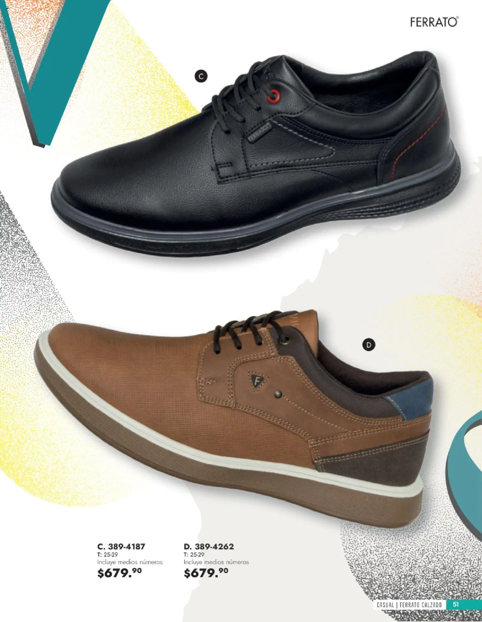 Vista previa las ofertas de la tienda Andrea - Andrea catálogo Calzado Caballero desde el 24/05/2026 