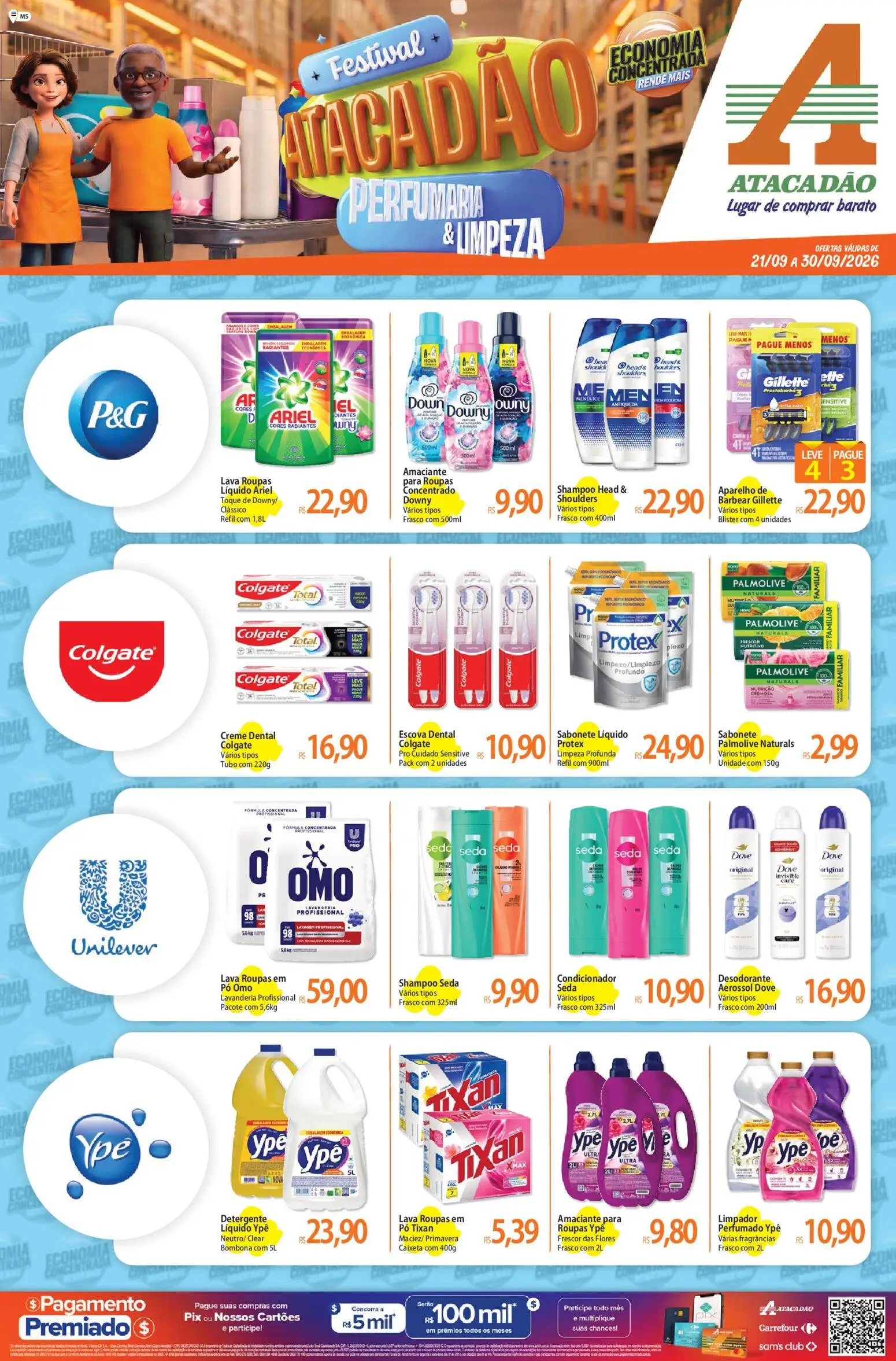 Pré-Visualização do folheto "Atacadão ofertas - MS" da loja Atacadão válido a partir de 21/09/2026