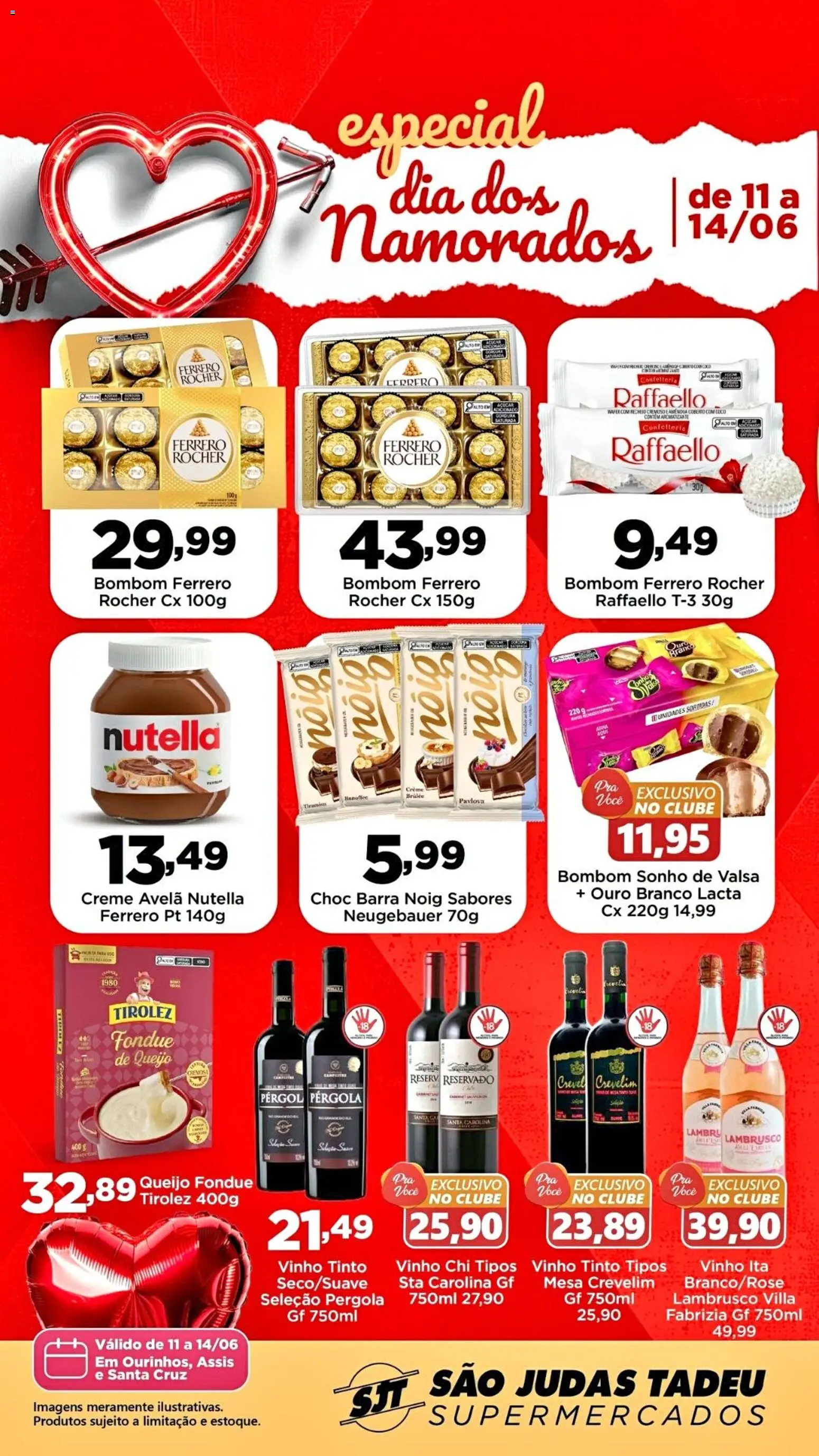 Pré-Visualização do folheto "São Judas Tadeu ofertas Dia dos Namorados" da loja São Judas Tadeu válido a partir de 11/06/2026