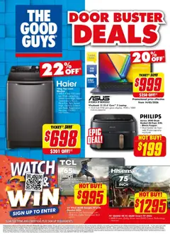 Preview of catalogue The Good Guys DBD from shop The Good Guys valid 20/05/2026