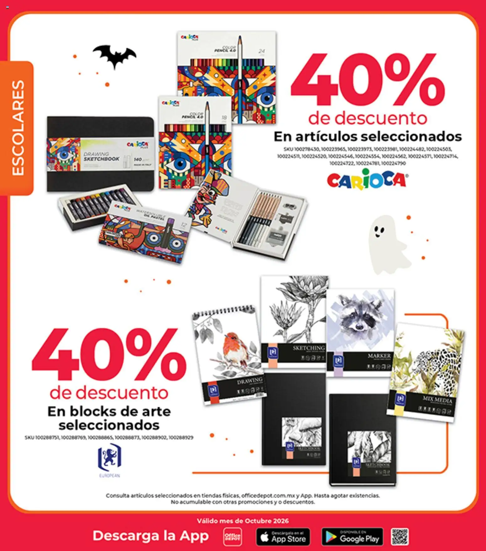 Vista previa las ofertas de la tienda Office Depot - Office Depot catálogo desde el 01/10/2026 
