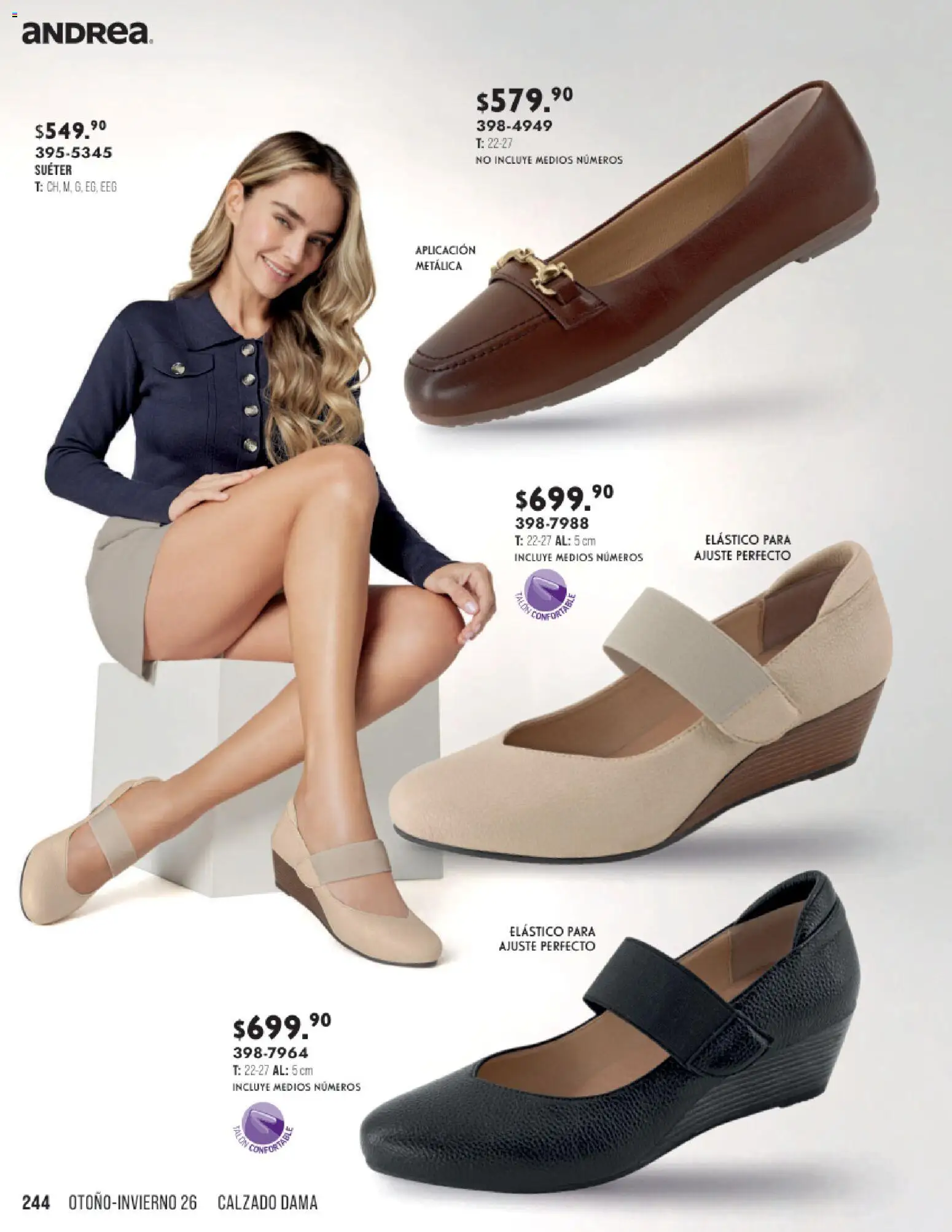 Vista previa las ofertas de la tienda Andrea - Andrea catálogo Otoño Invierno desde el 23/08/2026 