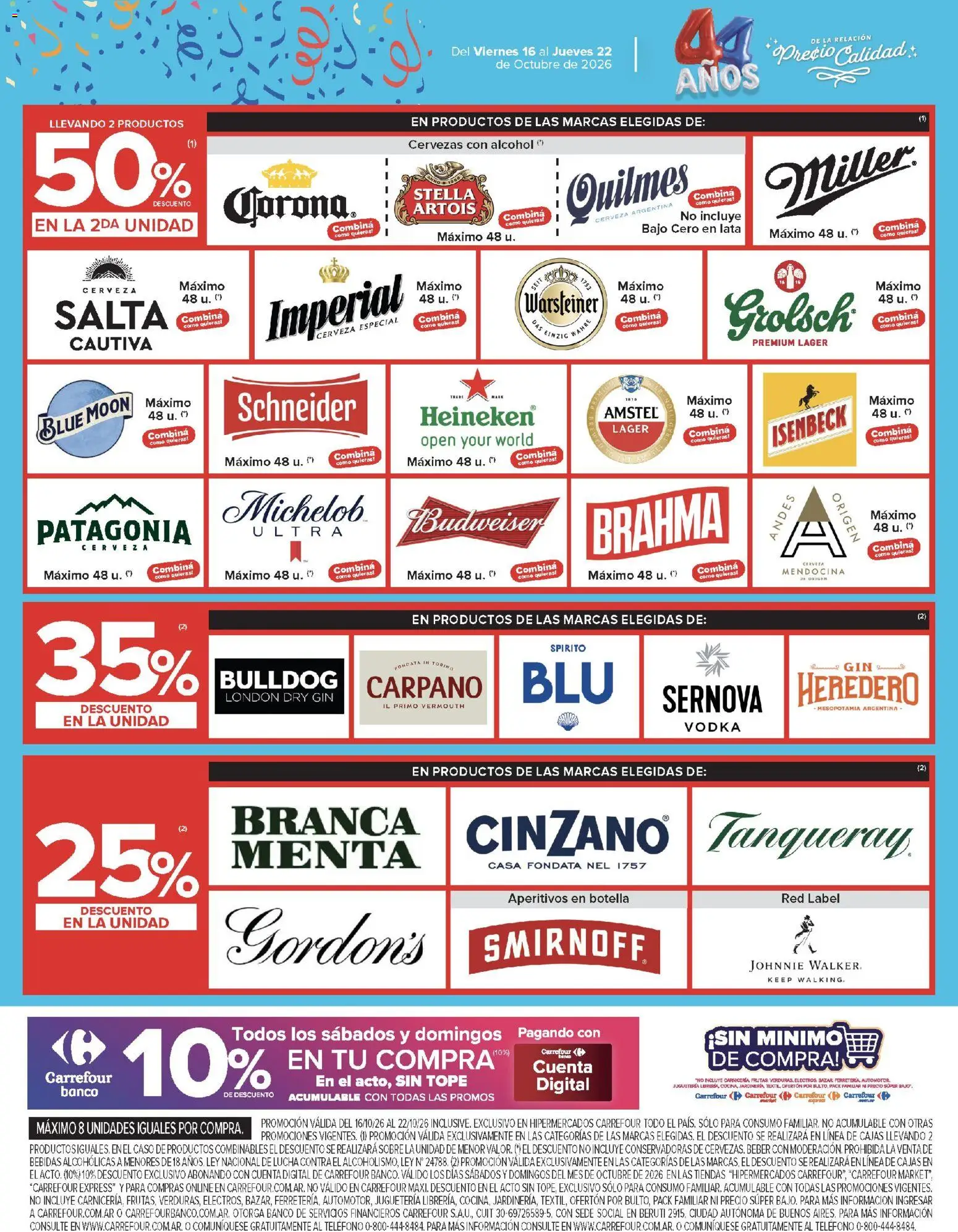 Vista previa del folleto de la tienda Carrefour válido desde el 16/10/2026 