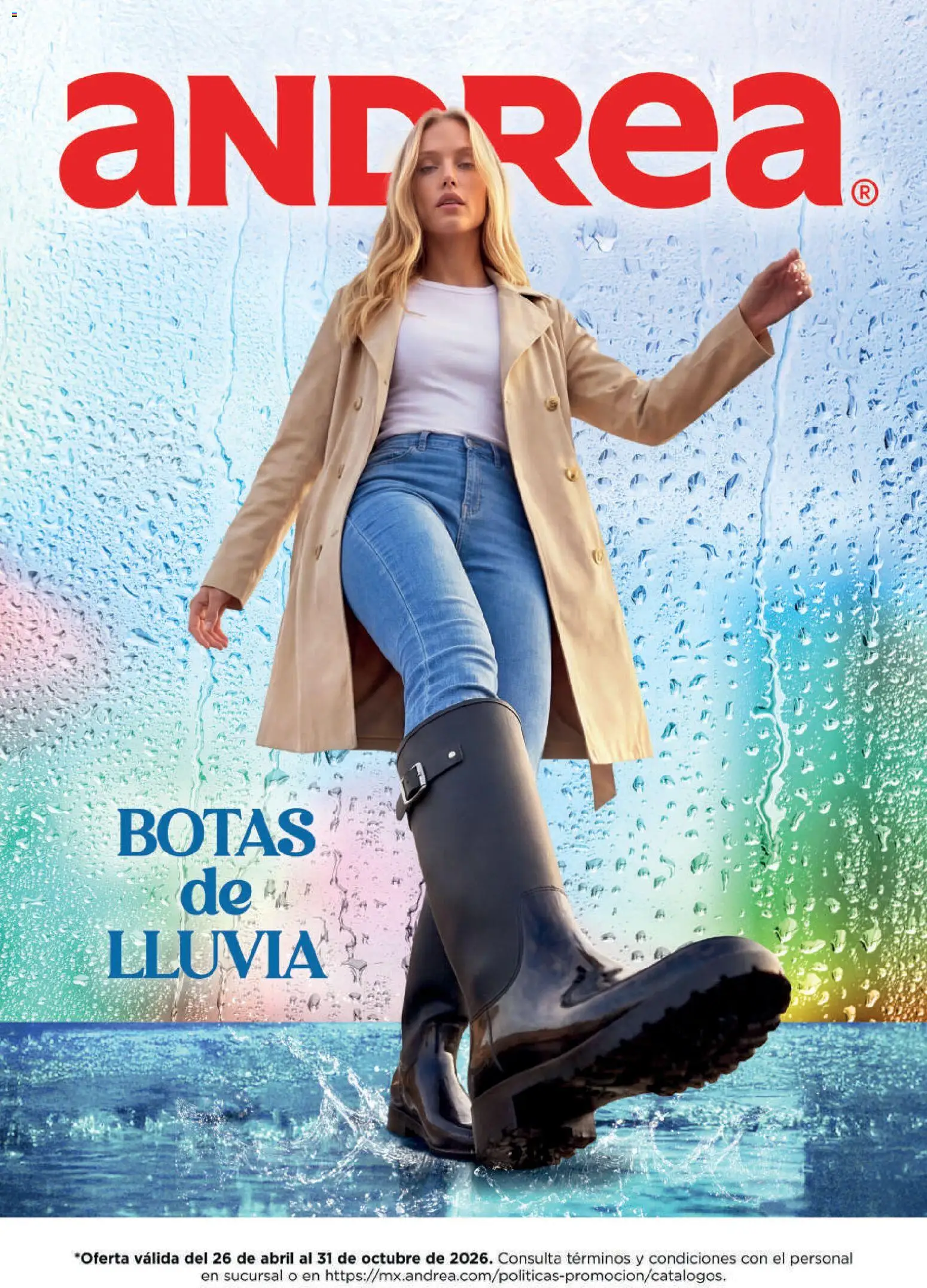 Vista previa las ofertas de la tienda Andrea - Andrea catálogo Botas de Lluvia desde el 26/04/2026 