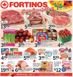 Un aperçu du dépliant Fortinos weekly flyer / circulaire du magasin Fortinos est valide à partir 25 juin 2026