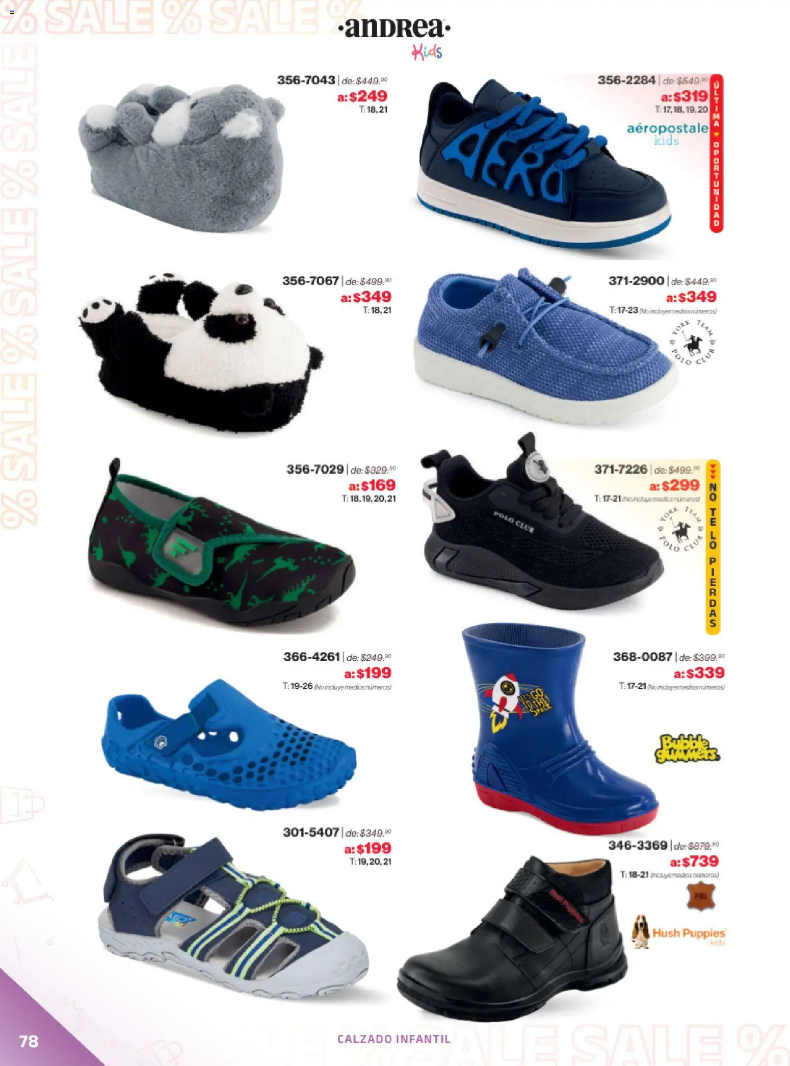 Vista previa las ofertas de la tienda Andrea - Catálogo Outlet desde el 21/12/2025 