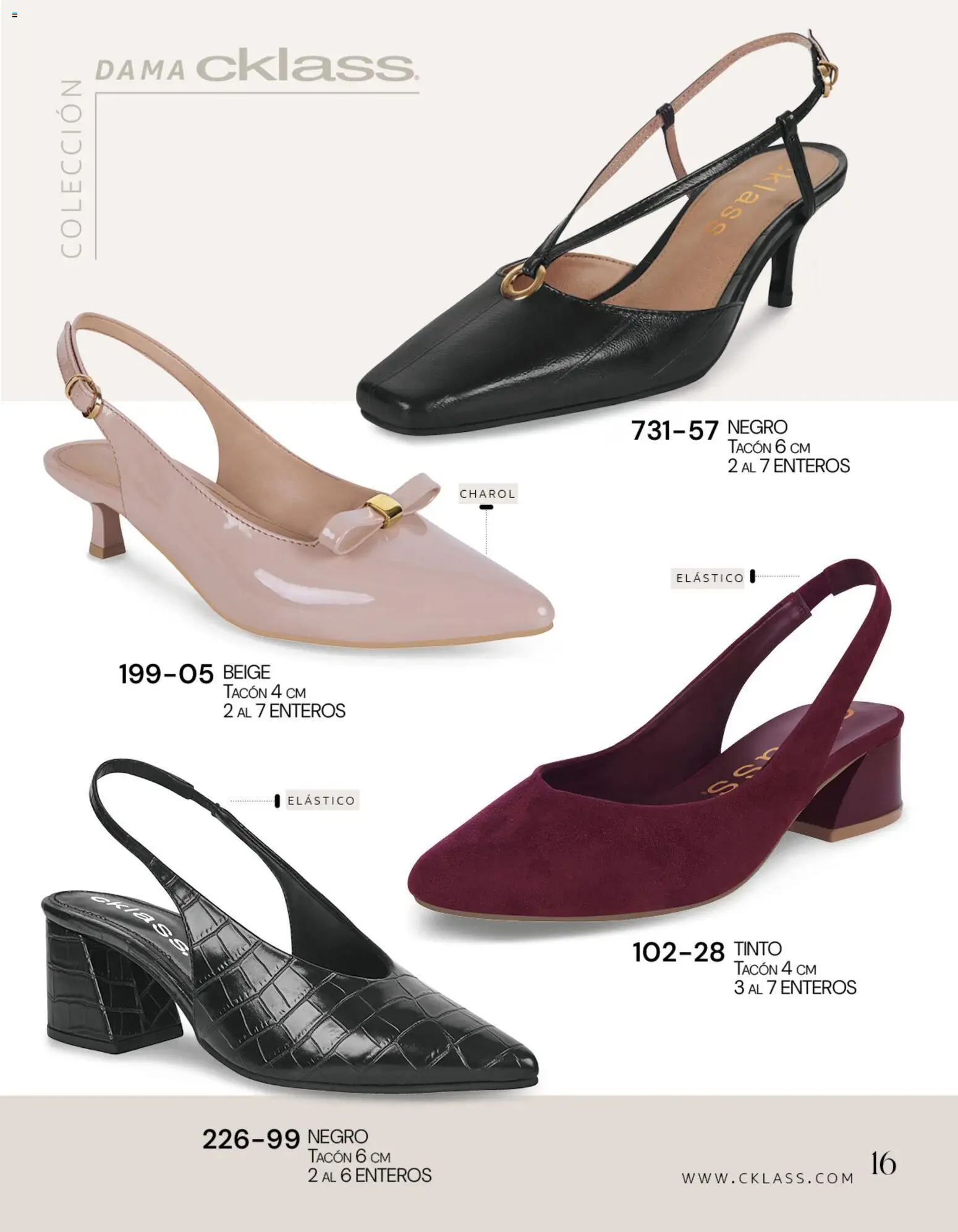 Vista previa las ofertas de la tienda Cklass - Cklass catálogo Dama calzado desde el 08/07/2026 