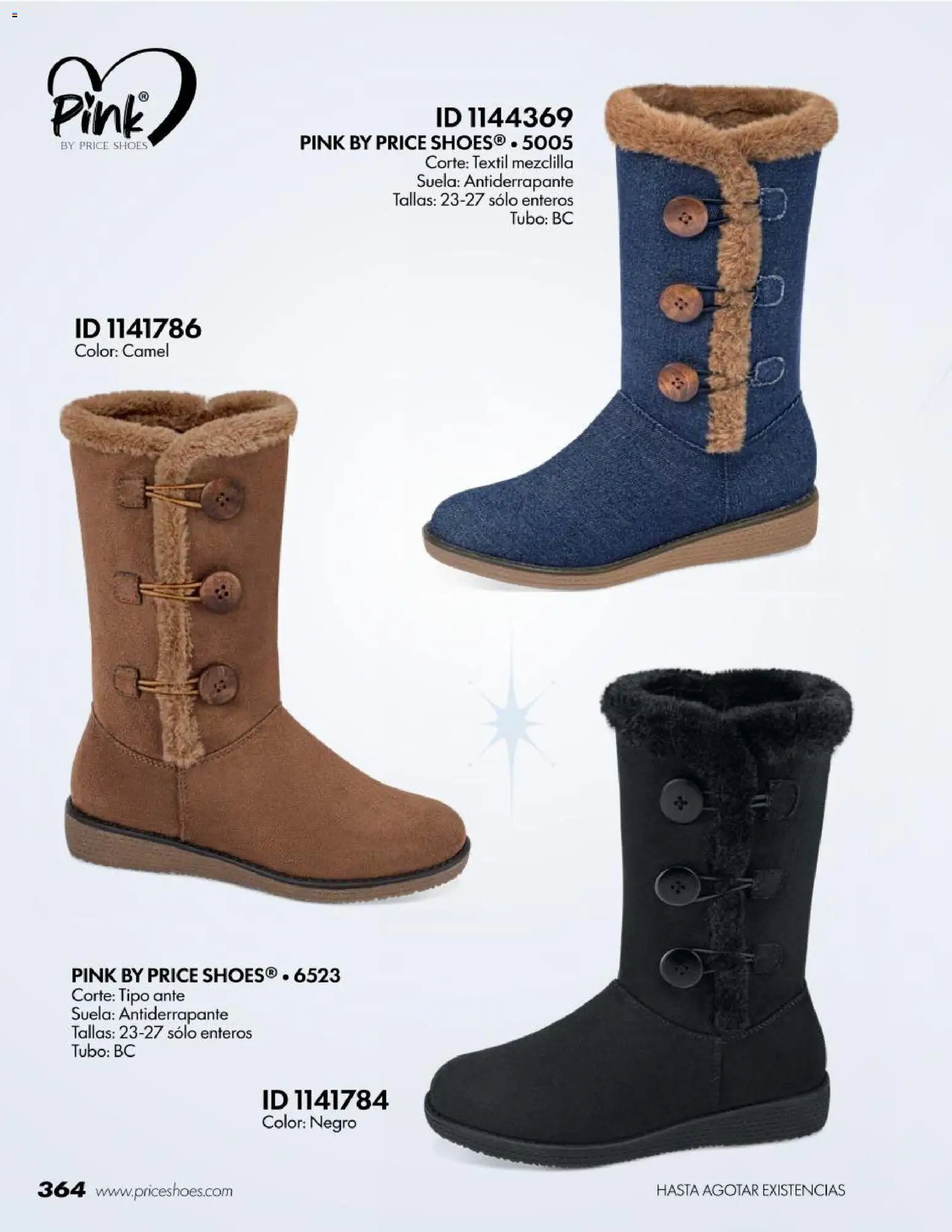 Vista previa las ofertas de la tienda Price Shoes - Price Shoes catálogo Botas desde el 18/07/2026 