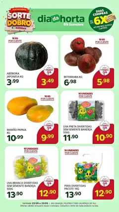 Pré-Visualização do folheto "Supermercado Guanabara - Ofertas da semana" da loja Supermercado Guanabara válido a partir de 22/09/2026