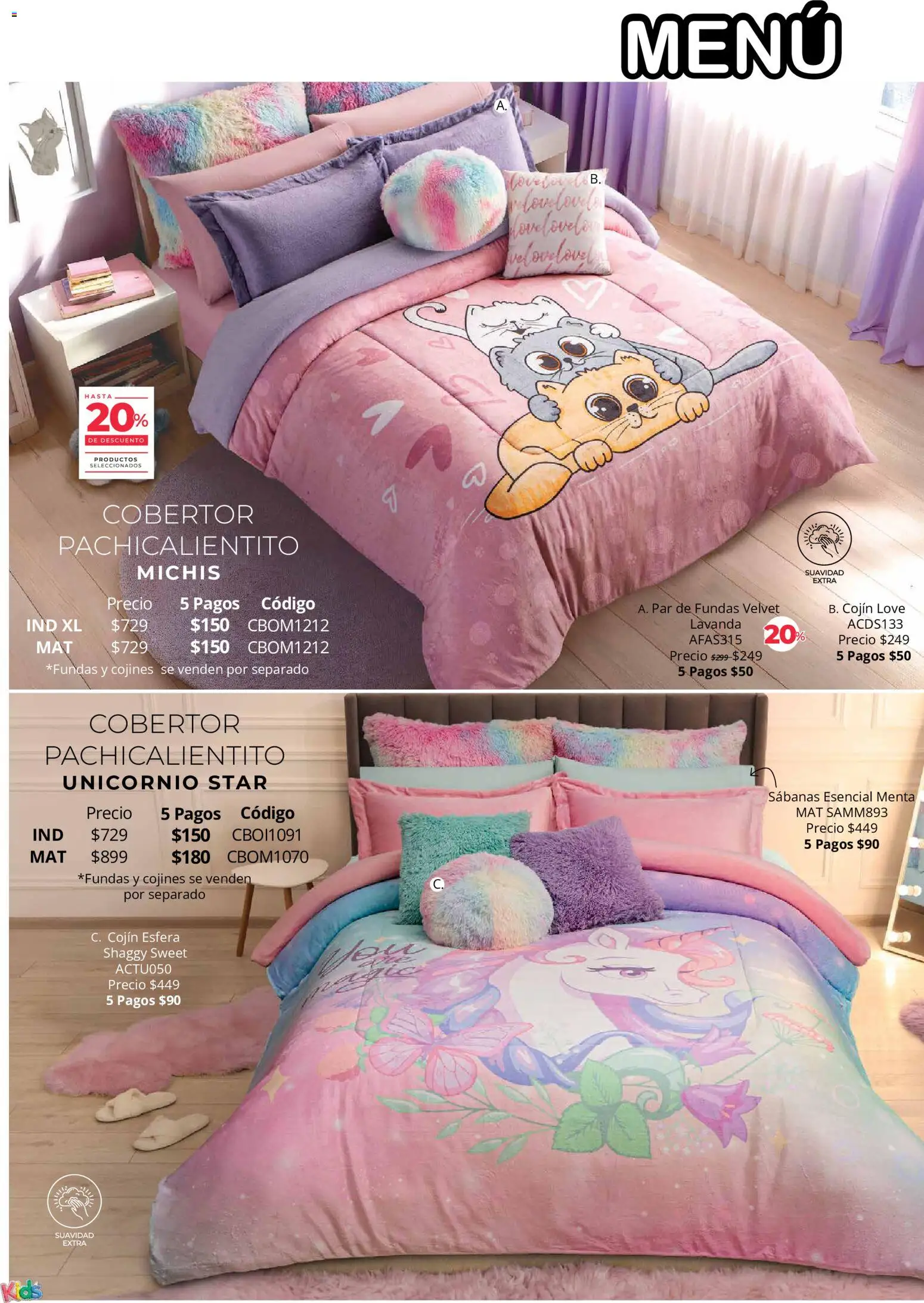 Vista previa las ofertas de la tienda Colchas Concord - Colchas Concord catálogo Colección Infantil desde el 01/08/2026 - Sabanas, Cobertor