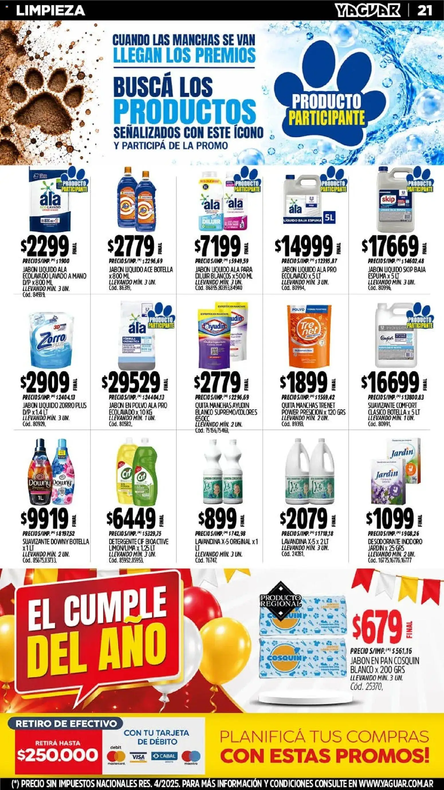 Vista previa del folleto de la tienda Yaguar válido desde el 05/10/2026 