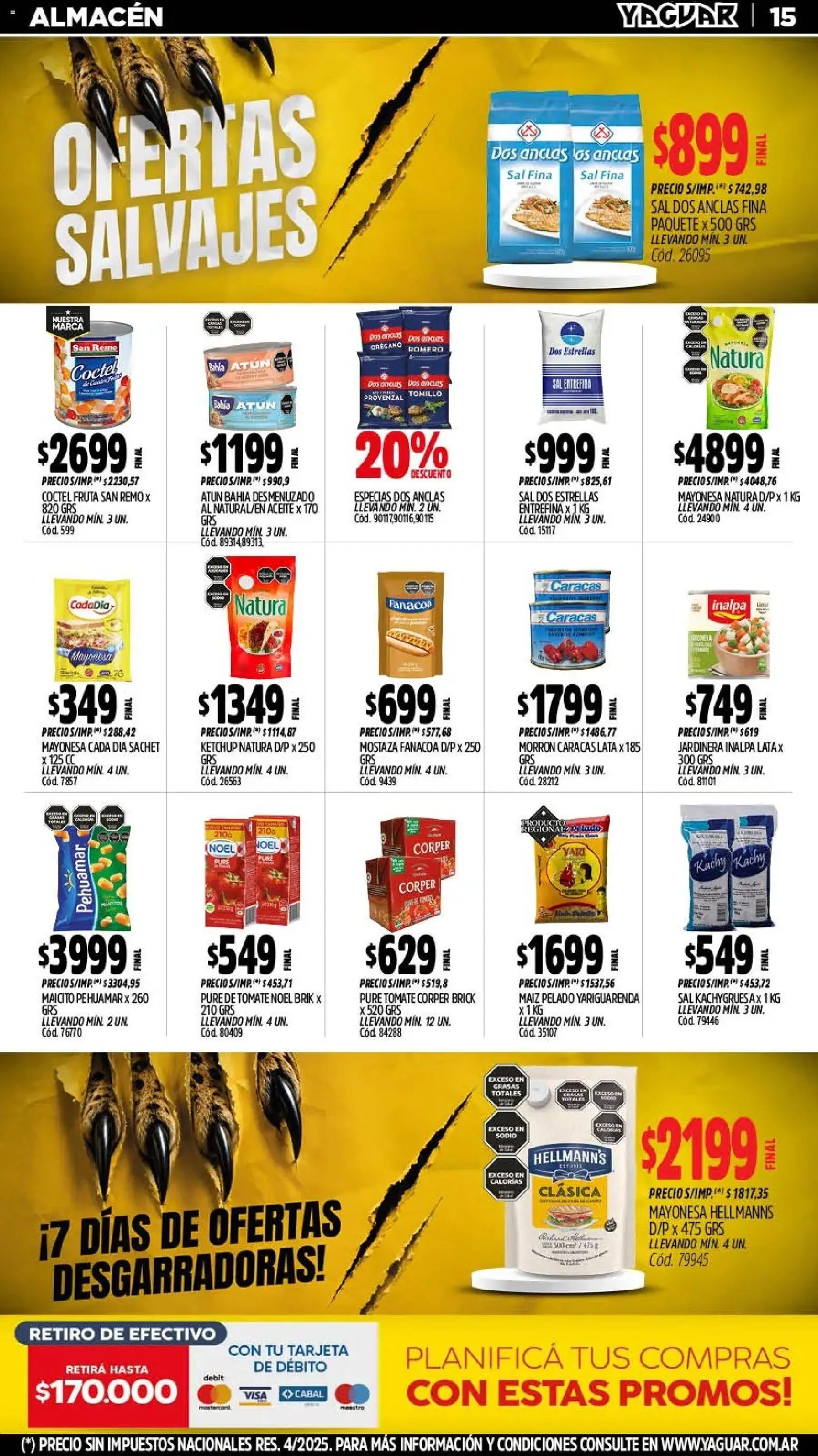 Vista previa del folleto de la tienda Yaguar válido desde el 03/08/2026 