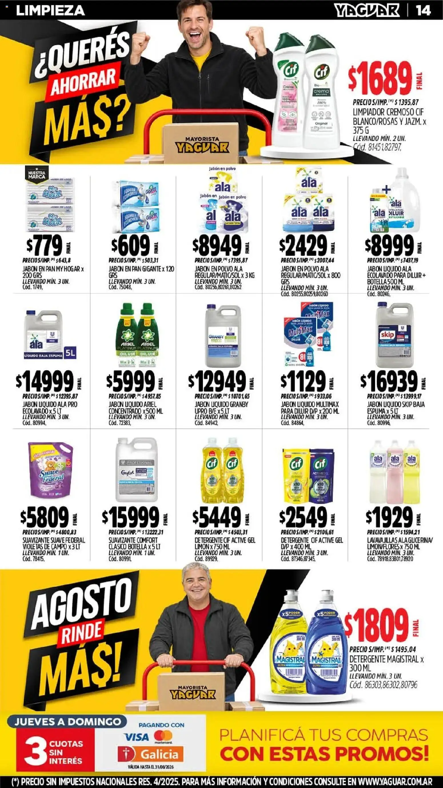 Vista previa del folleto de la tienda Yaguar válido desde el 24/08/2026 