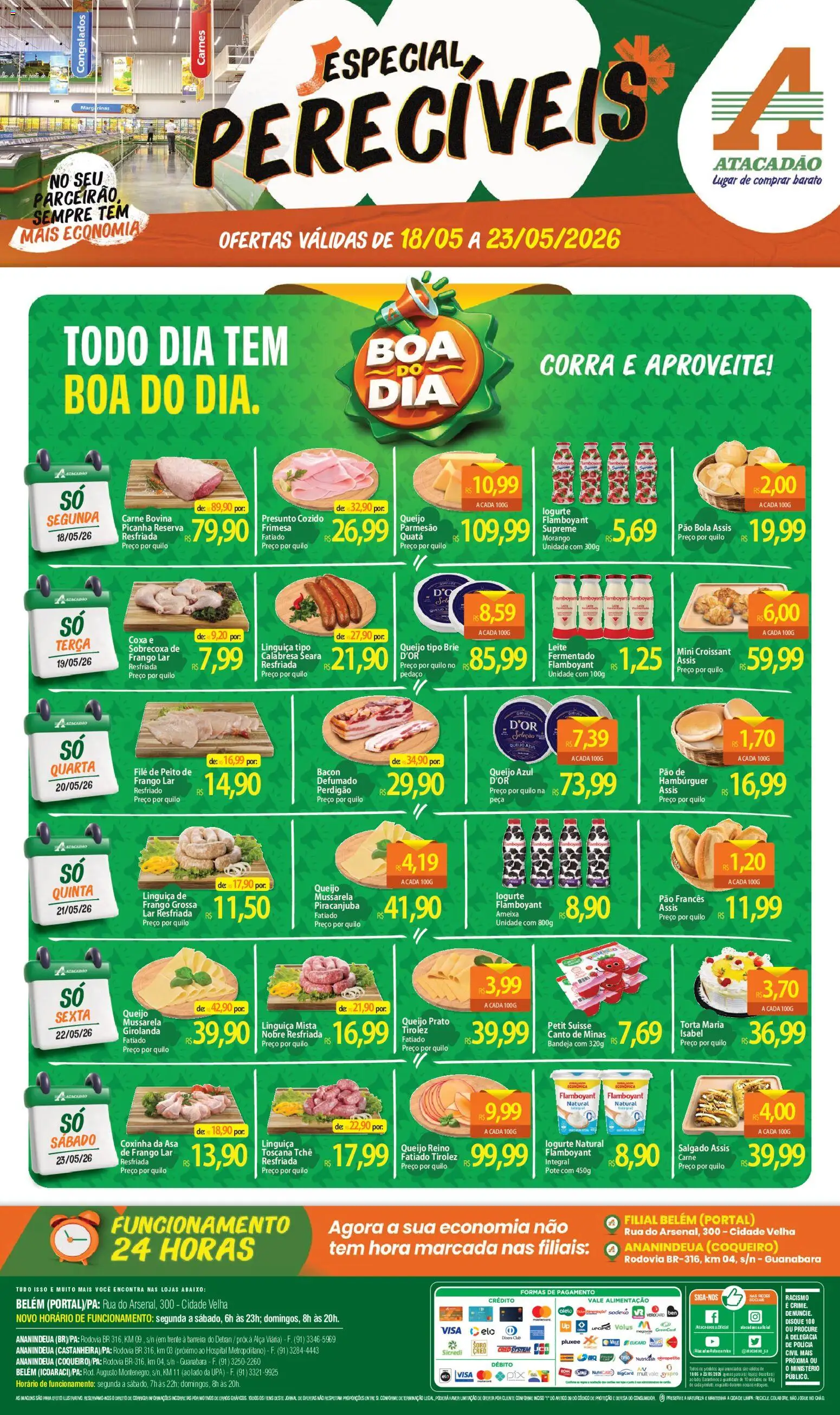 Pré-Visualização do folheto "Atacadão ofertas - PA" da loja Atacadão válido a partir de 18/05/2026