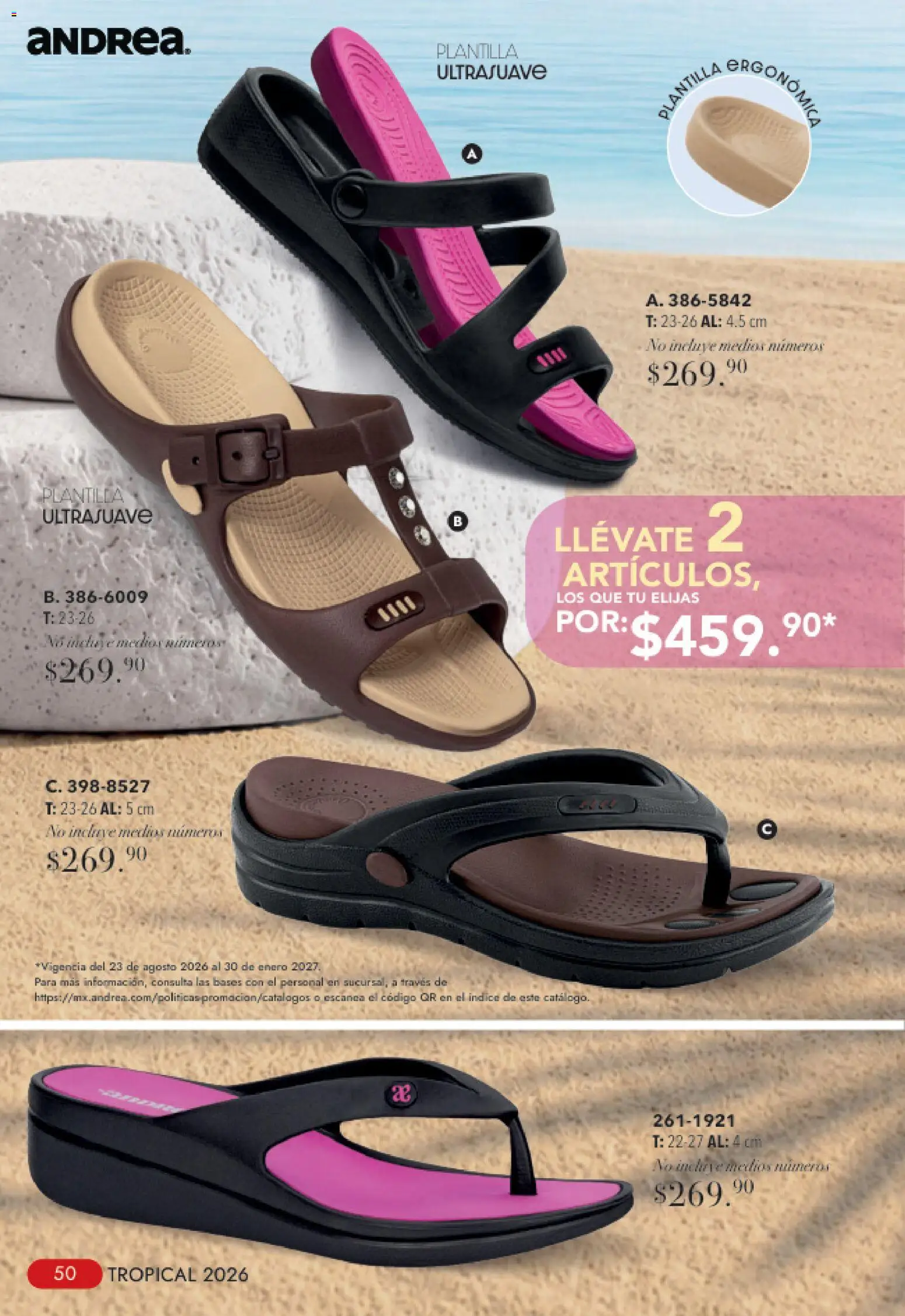 Vista previa las ofertas de la tienda Andrea - Andrea catálogo Tropical desde el 23/08/2026 