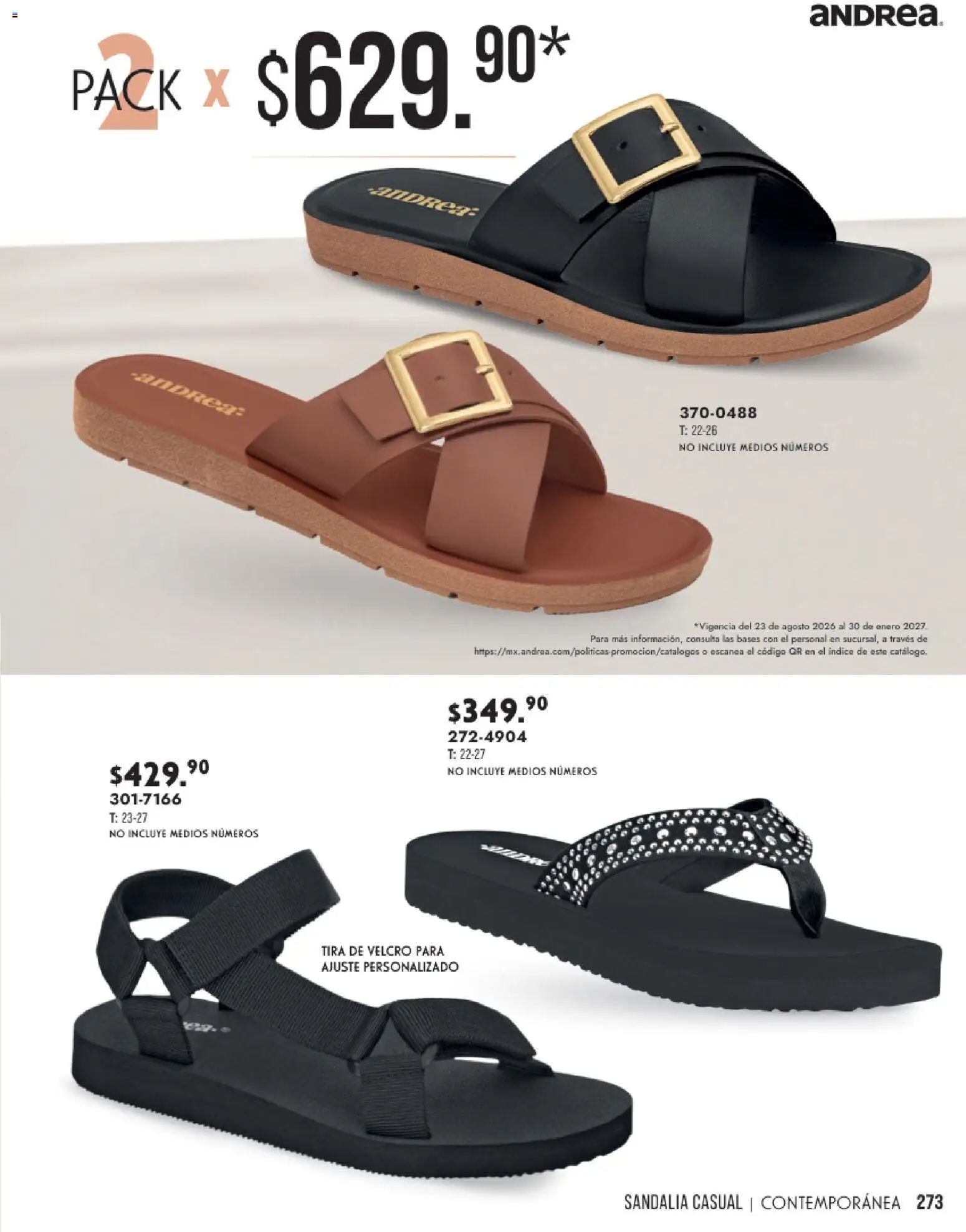 Vista previa las ofertas de la tienda Andrea - Andrea catálogo Otoño Invierno desde el 23/08/2026 