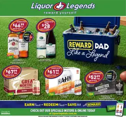 Preview of catalogue Liquor Legends catalogue Brisbane from shop Liquor Legends valid 26/08/2026